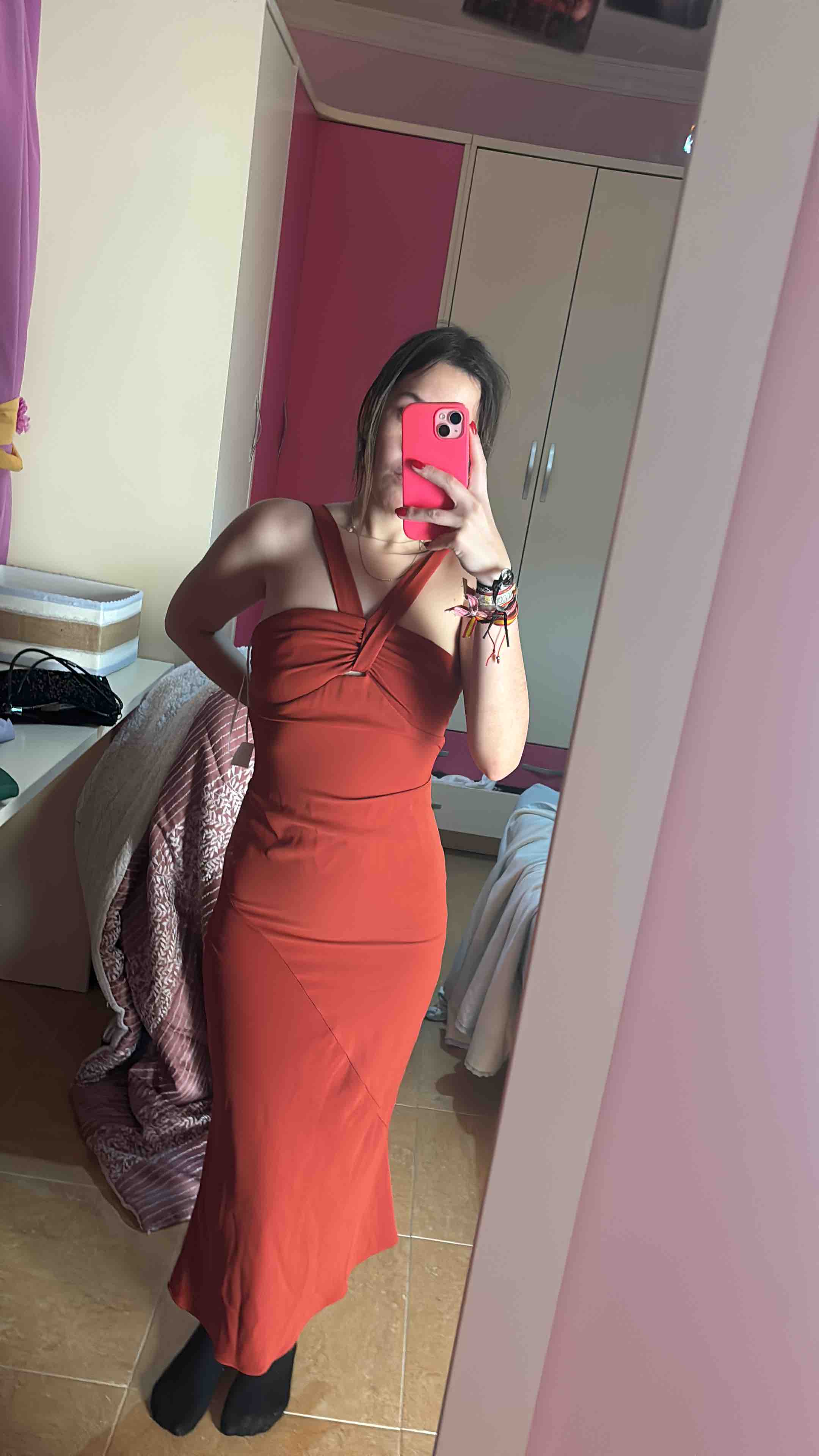 Vestido Evento Color Caldera Lady Pipa — foto 2 de 2