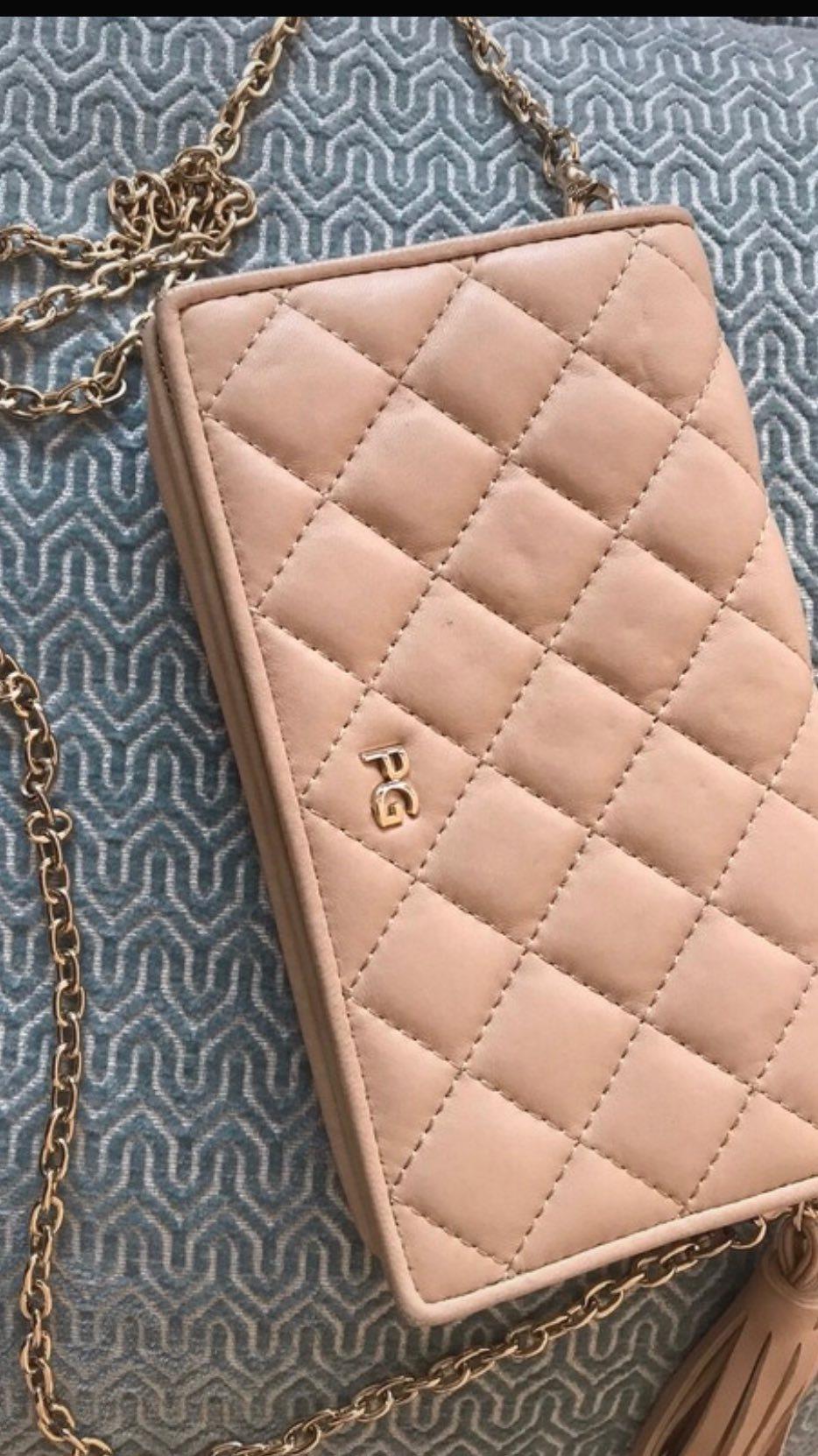 bolso clutch beige claro Purificación García — foto 1 de 6