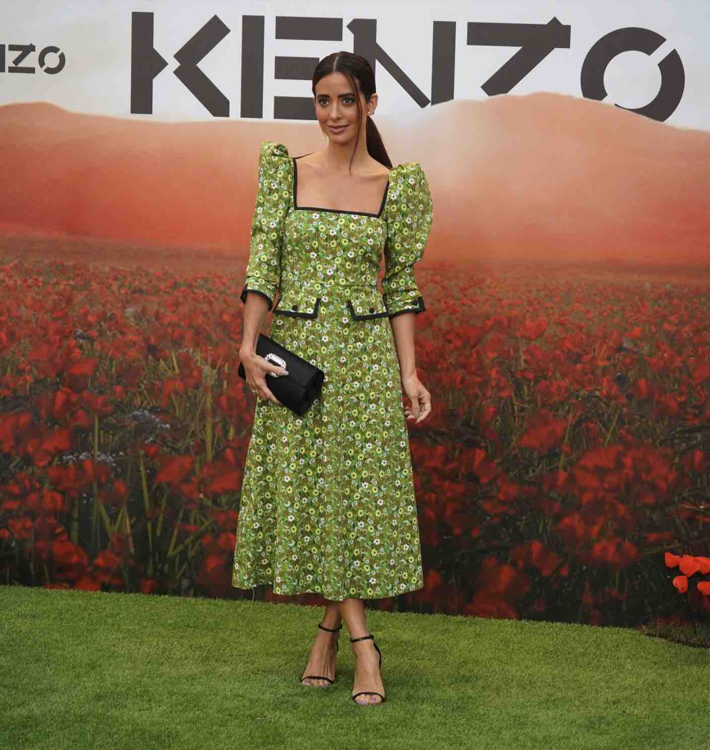 Vestido midi flores IQ Collection The IQ Collection — foto 3 de 5