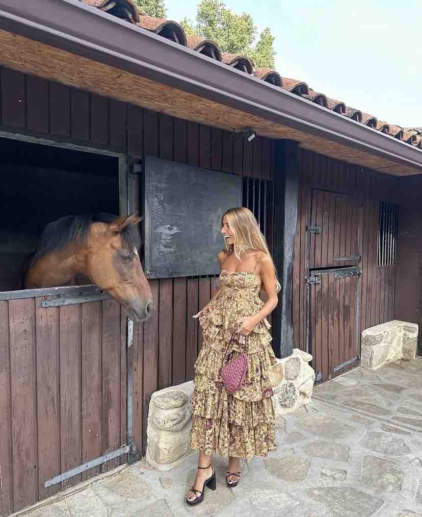 Vestido volantes Ulla Johnson