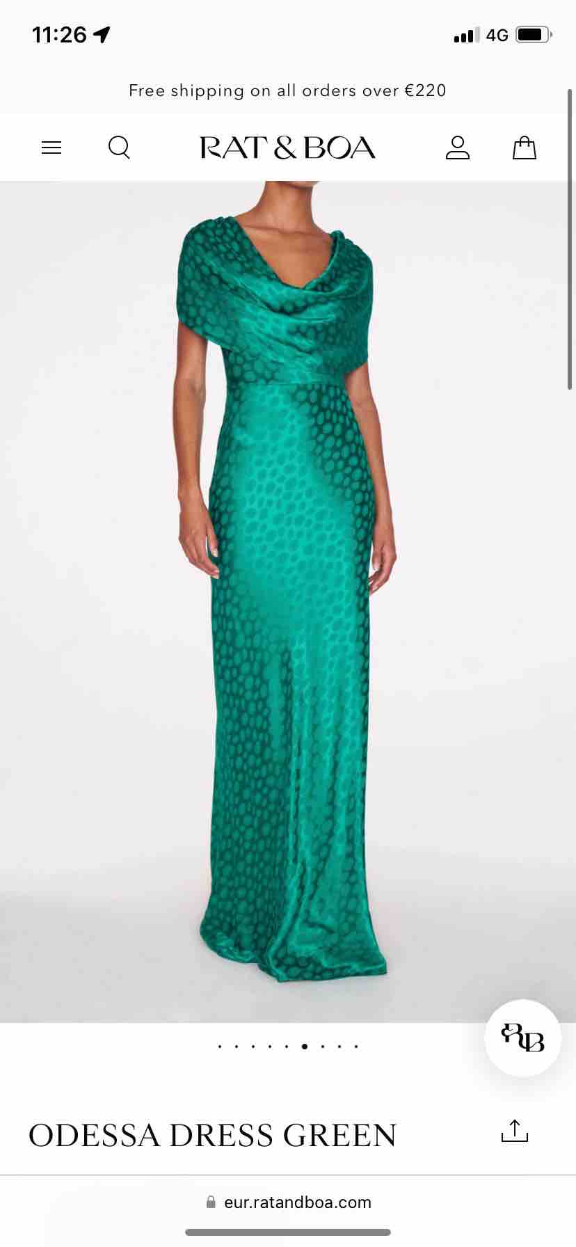 Vestido invitada Rat & Boa — foto 3 de 3