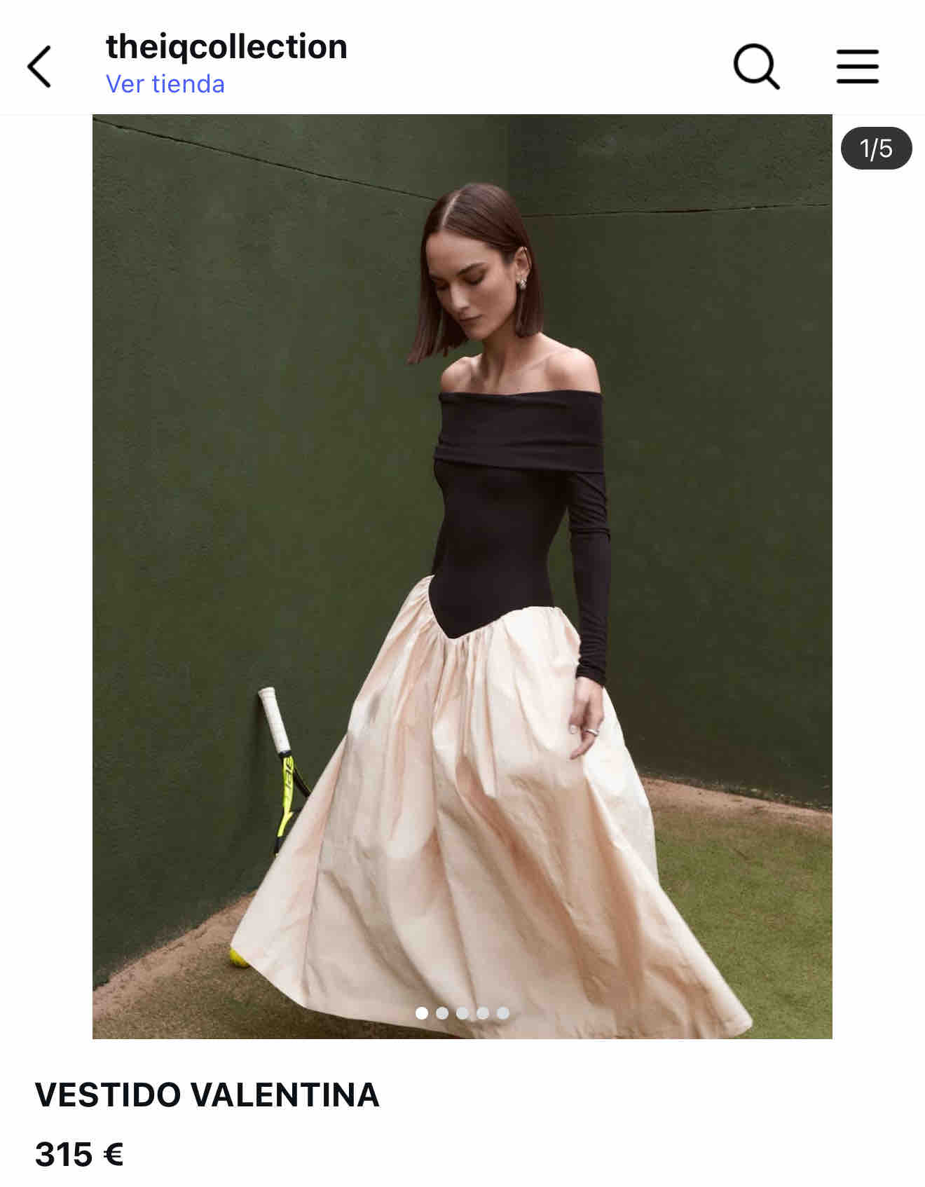 Vestido Valentina The IQ Collection — foto 2 de 2