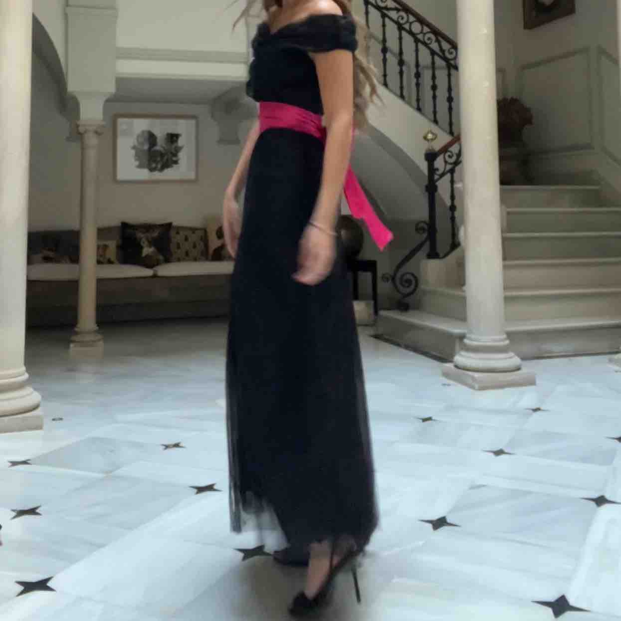 Vestido Palabra de honor tul — foto 3 de 3