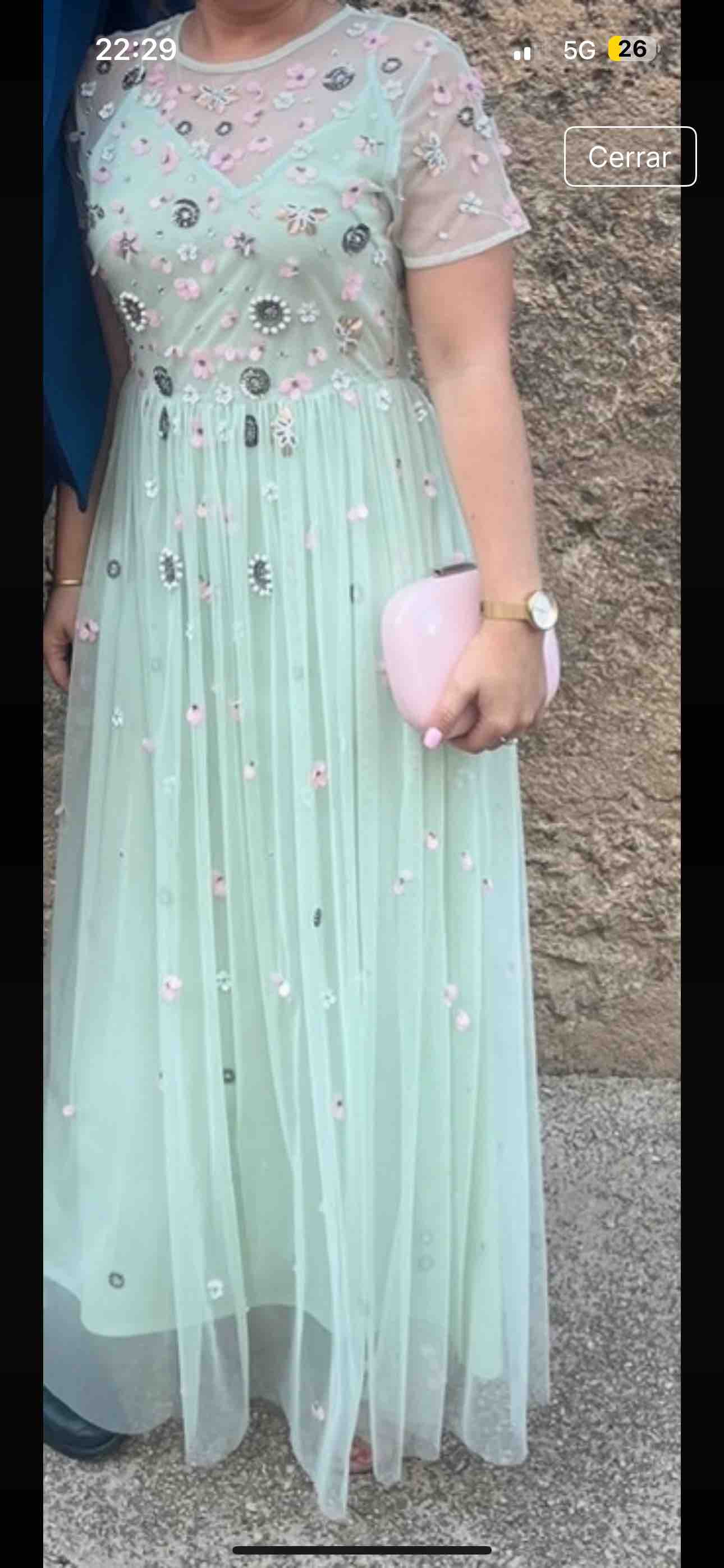 Vestido coosy con pedrería — foto 1 de 3