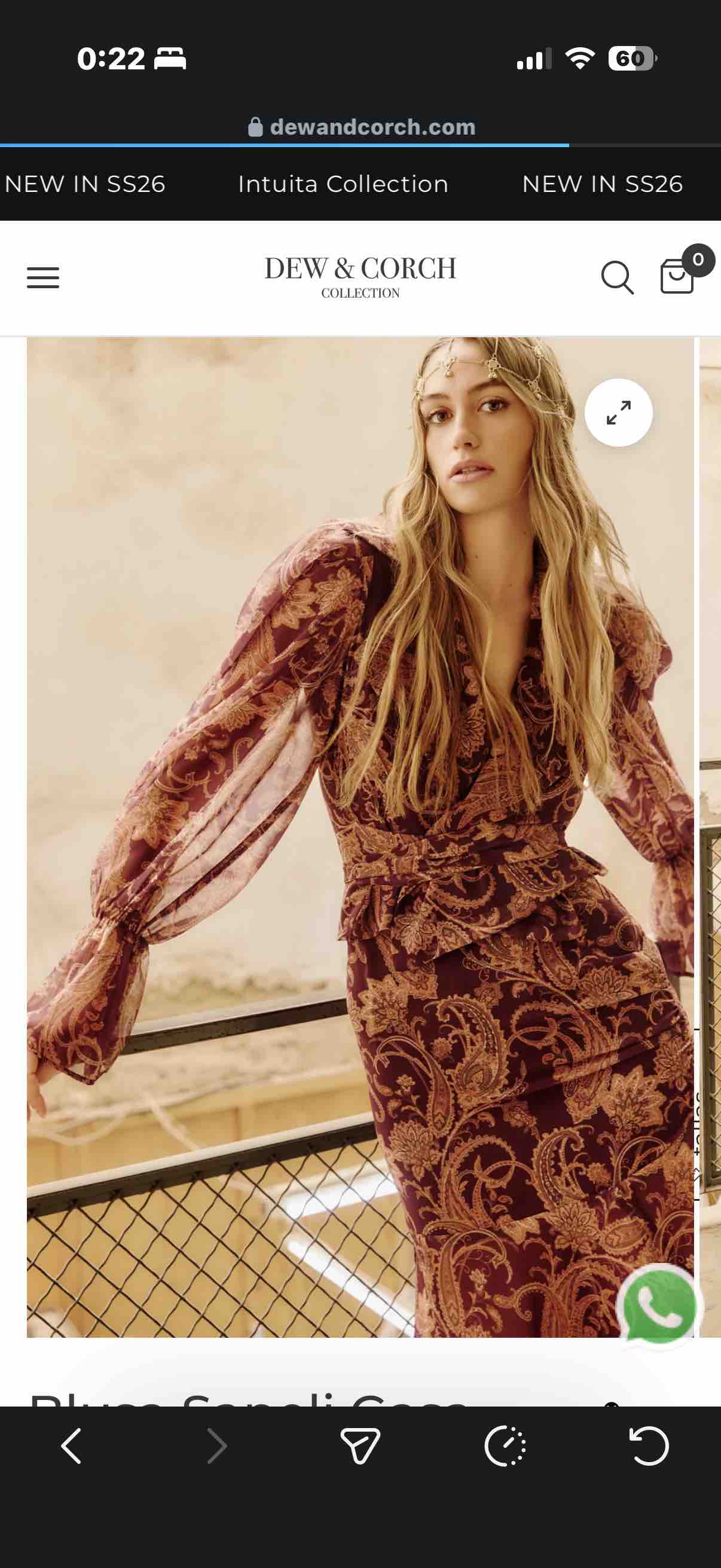 Vestido midi Dew & Corch — foto 2 de 3