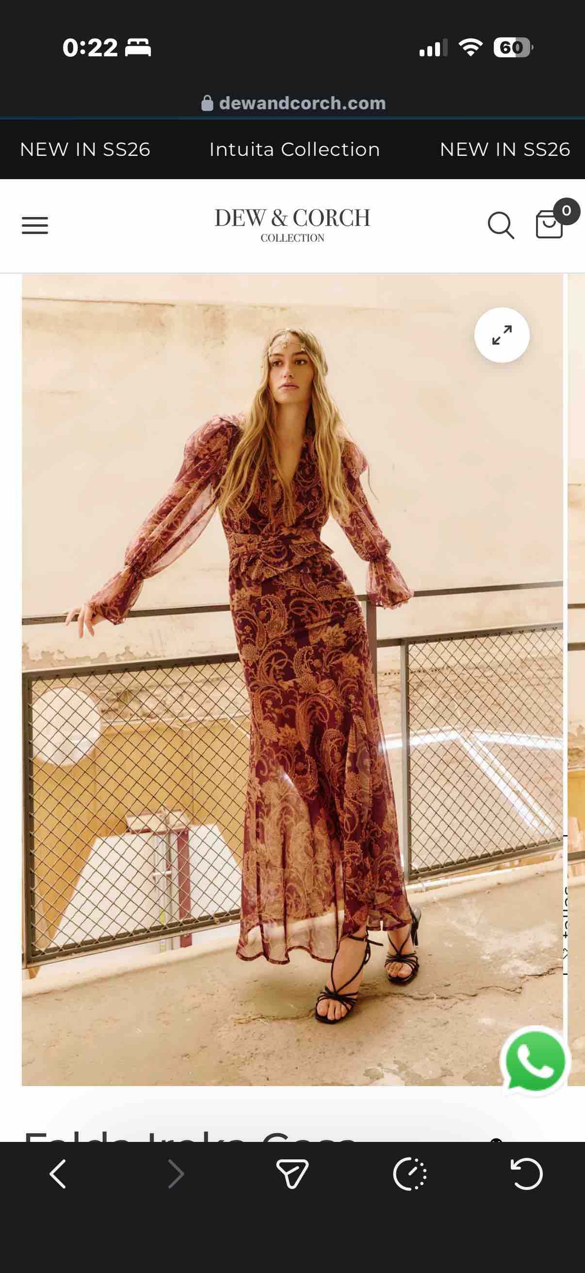 Vestido midi Dew & Corch — foto 3 de 3