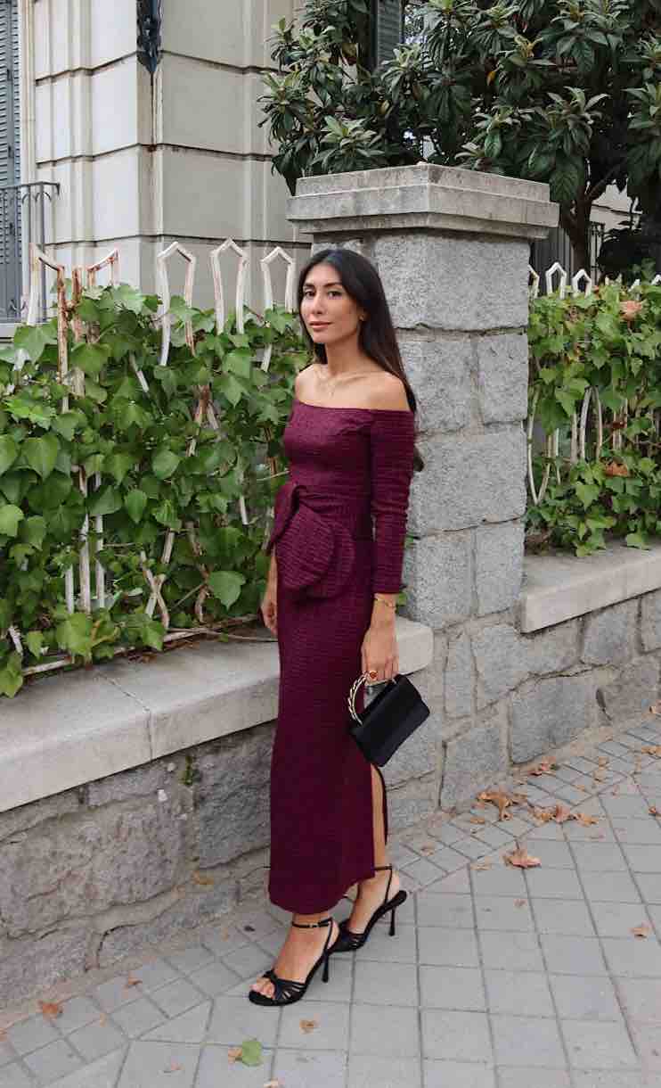 Vestido granate coosy — foto 2 de 4