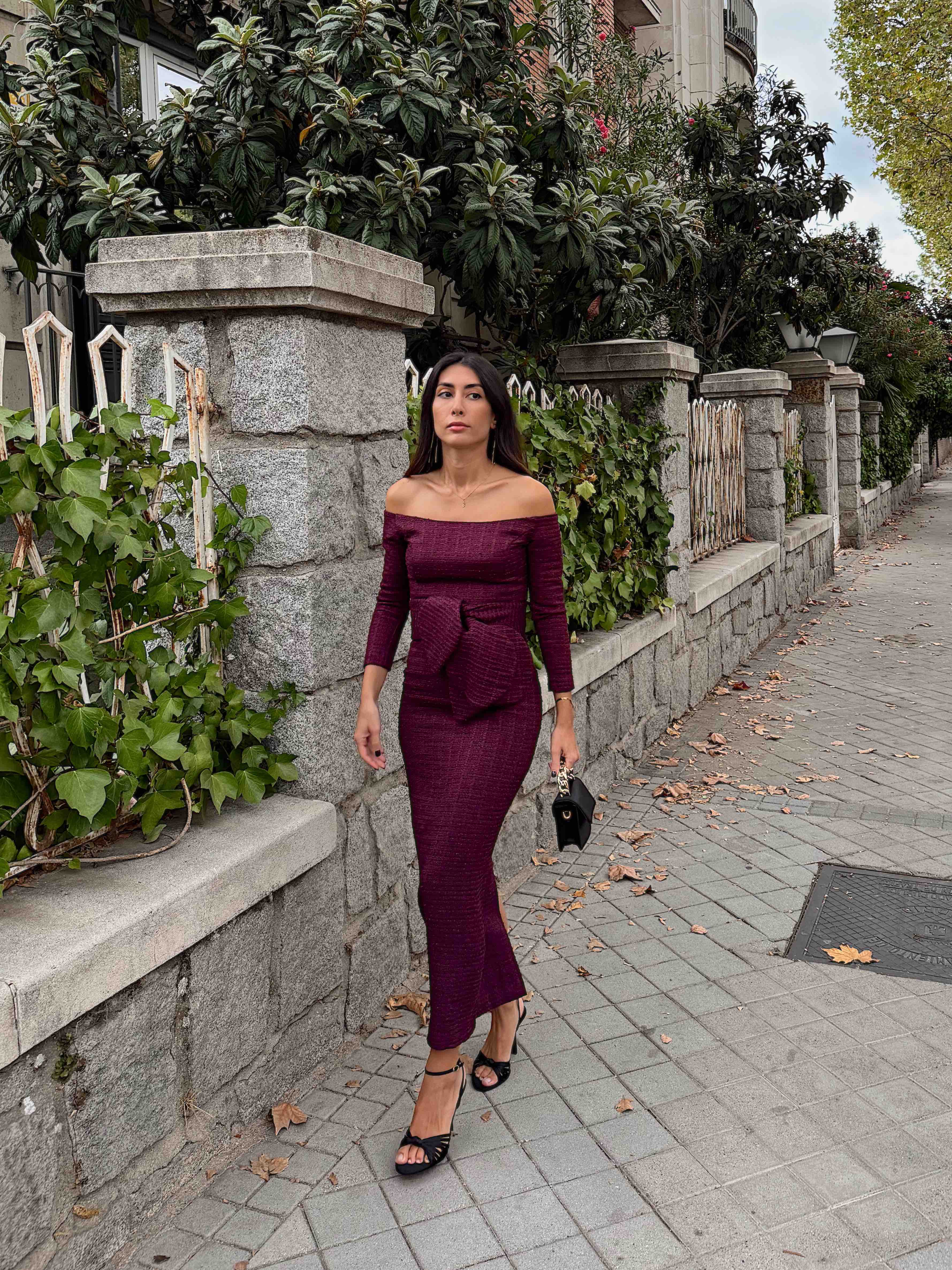 Vestido granate coosy — foto 1 de 4