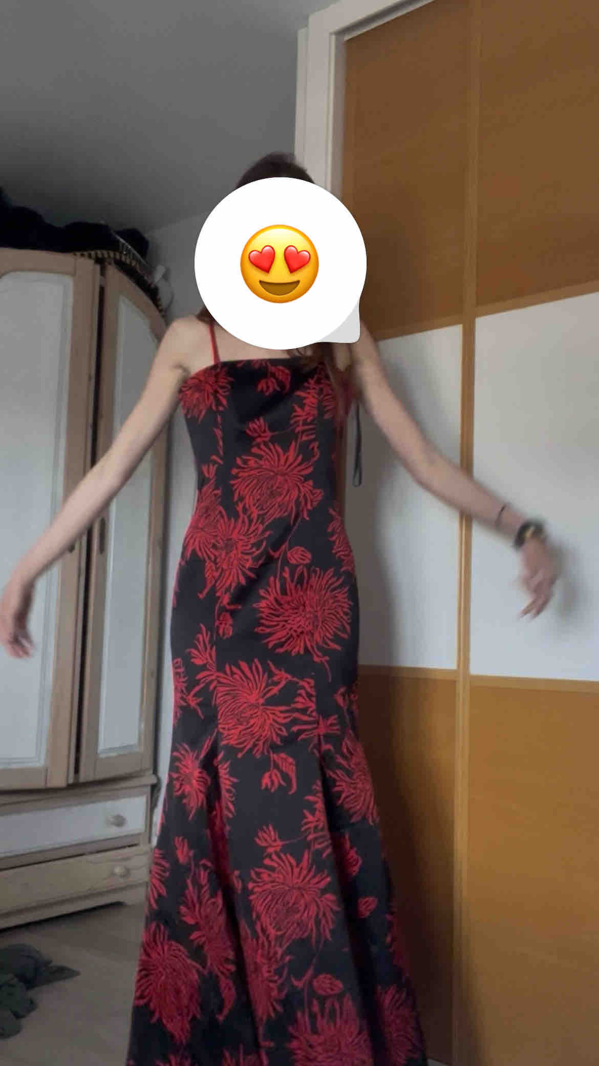 Vestido flores vuelo Brasilia- Velvet atelier — foto 2 de 5
