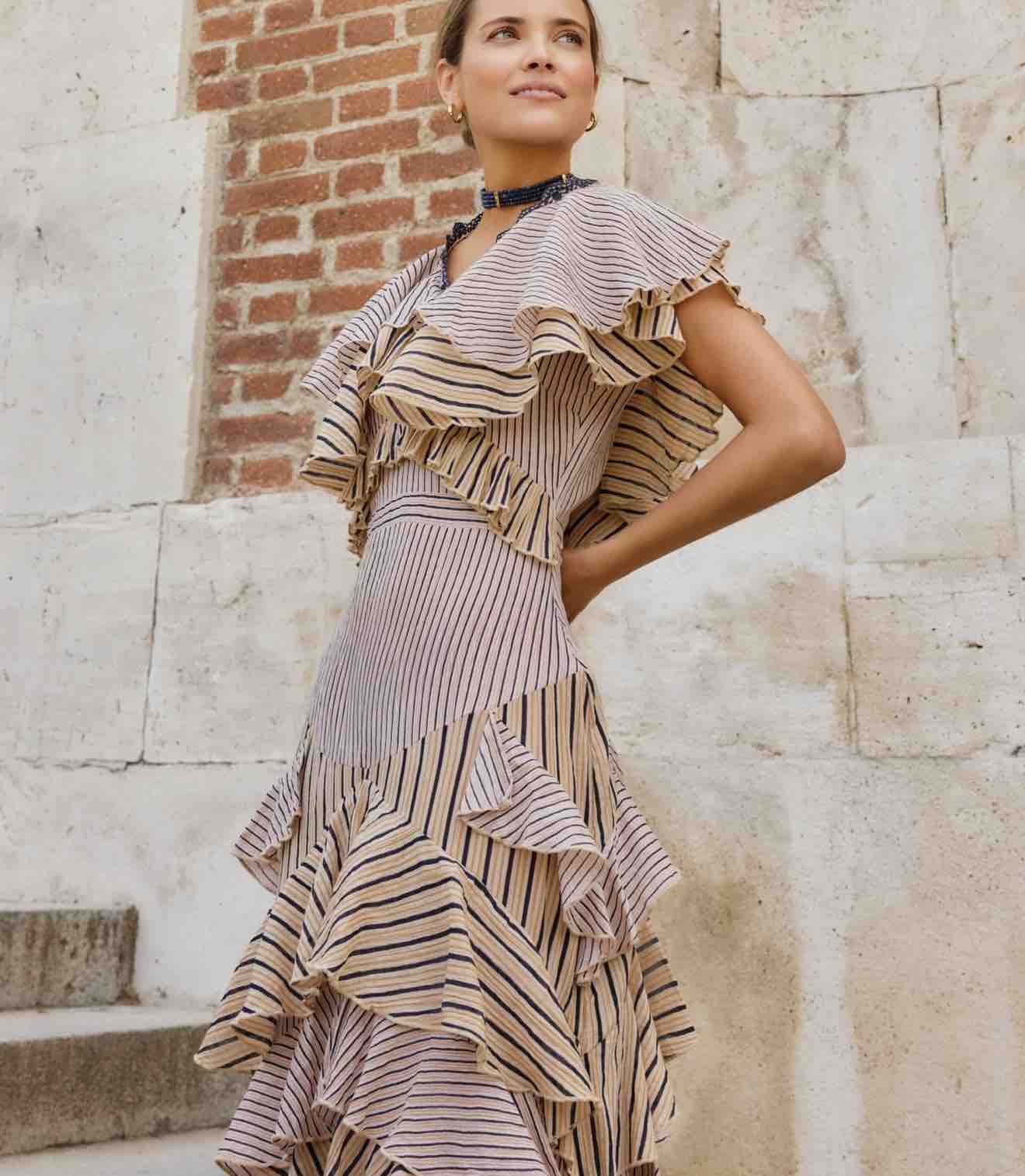 Vestido volantes Nesines Nesines collection — foto 2 de 6