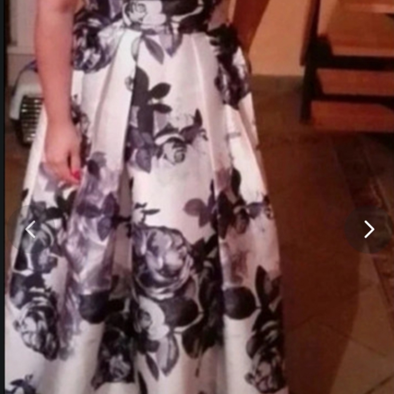 Vestido invitada blanco y negro Mariquita Trasquilá — foto 2 de 3