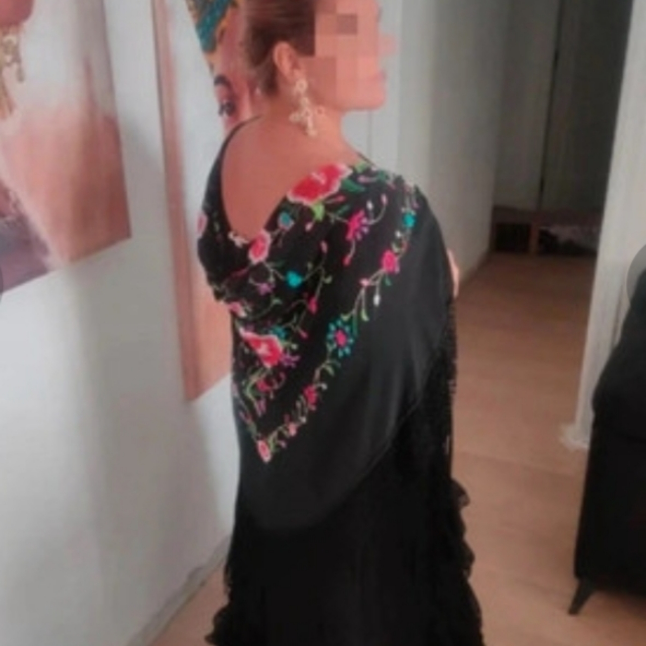 Vestido flamenca negro Micaela Villa — foto 2 de 4