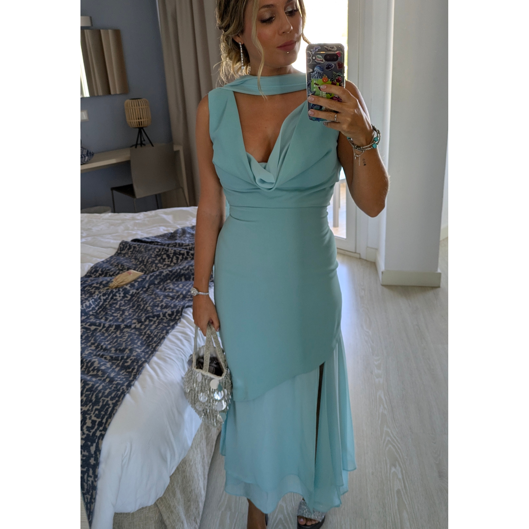 vestido azul turquesa Lady Pipa — foto 1 de 3