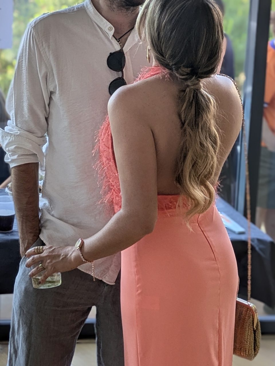 vestido plumas lady pipa — foto 2 de 3