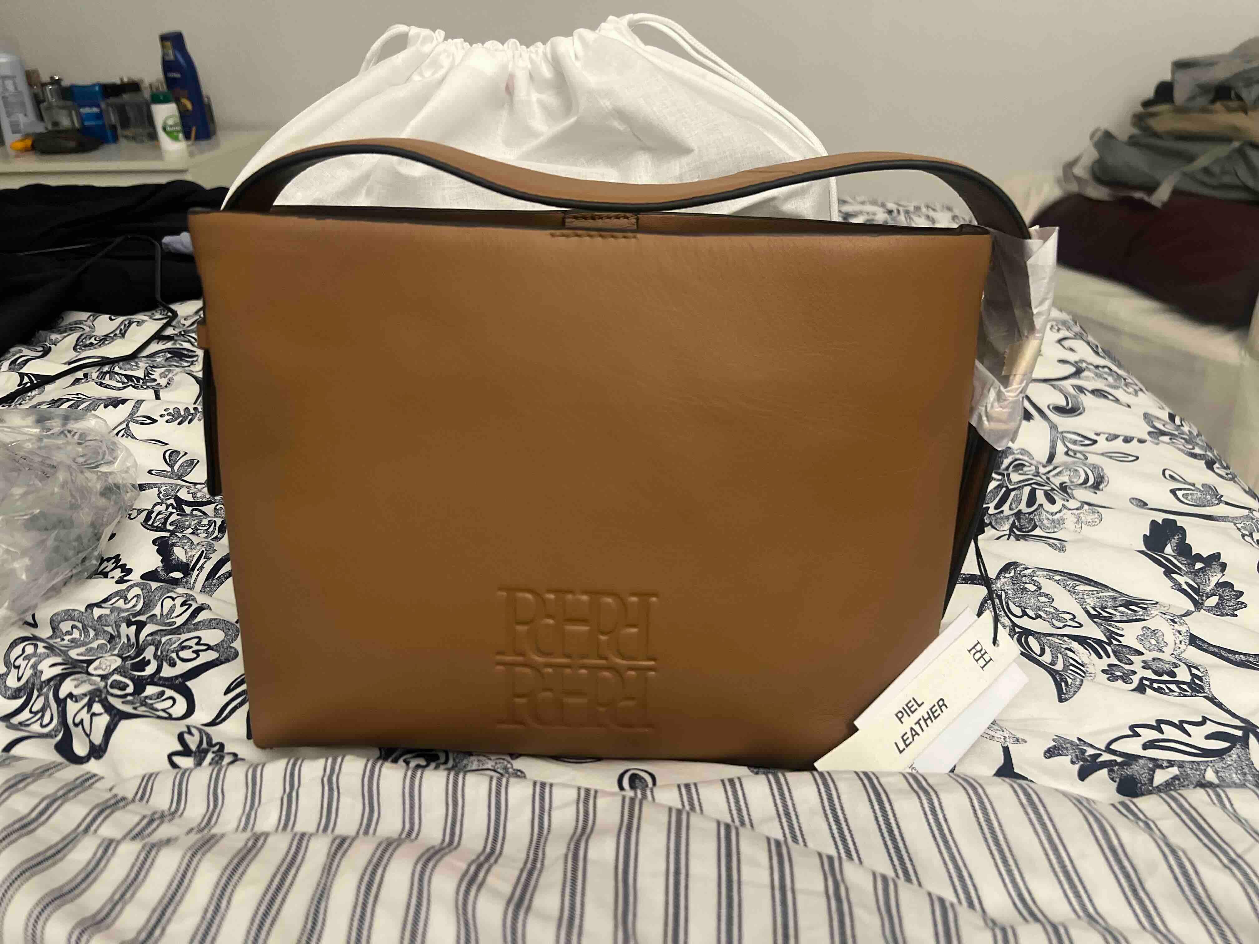 Bolso pedro del hierro piel camel — foto 1 de 6