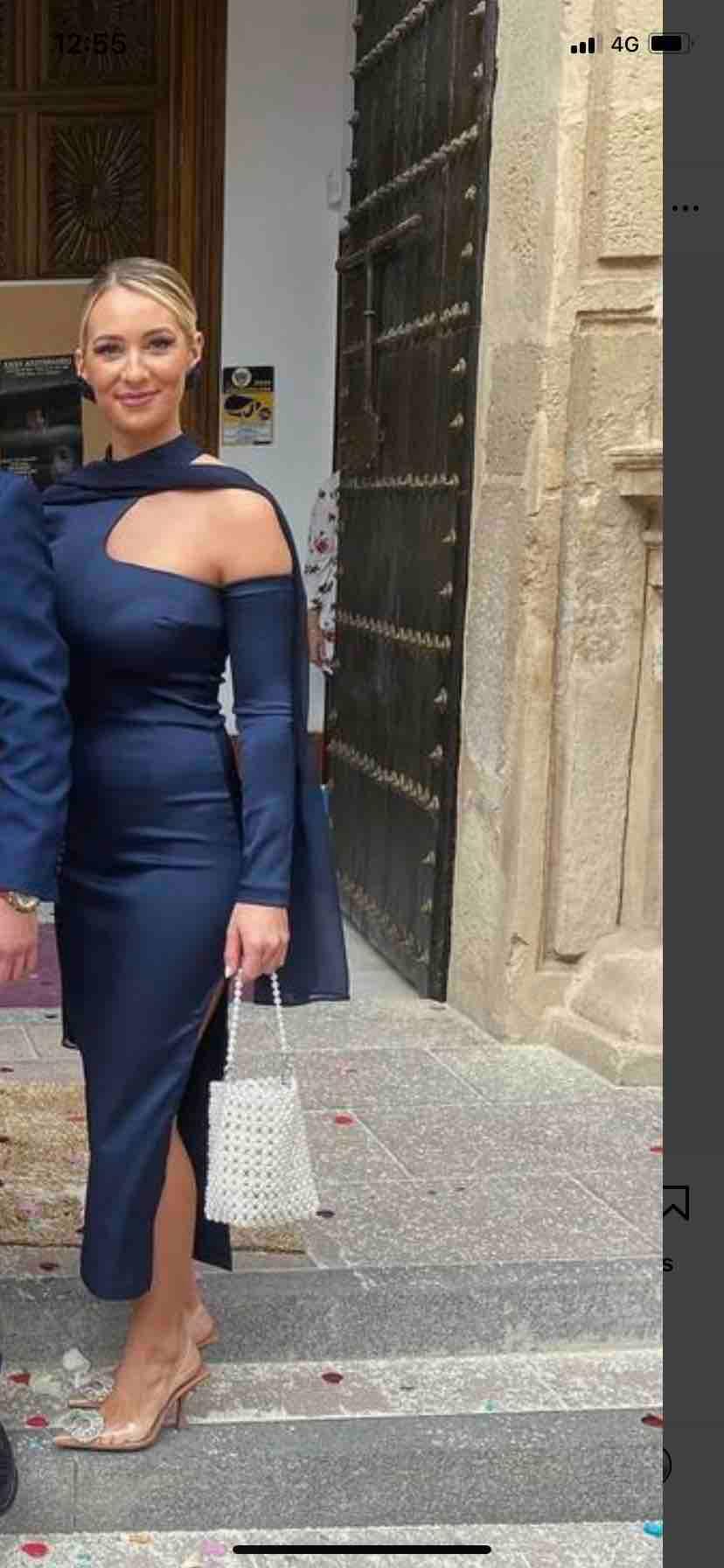 Vestido azul marino de Byniumaal — foto 3 de 3