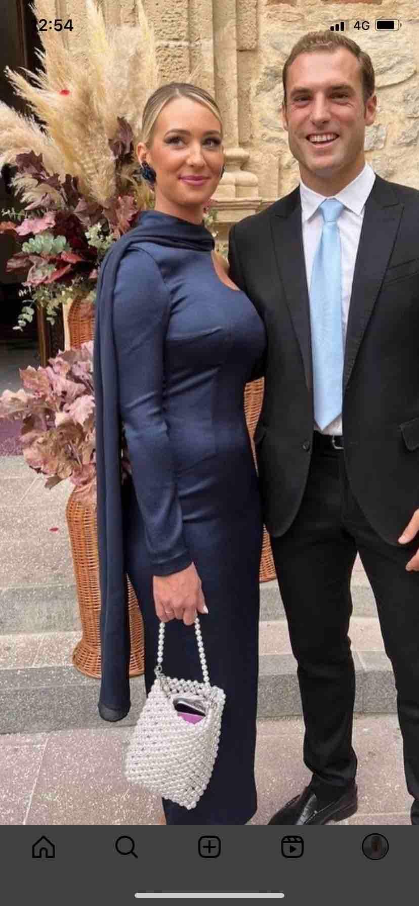 Vestido azul marino de Byniumaal — foto 1 de 3