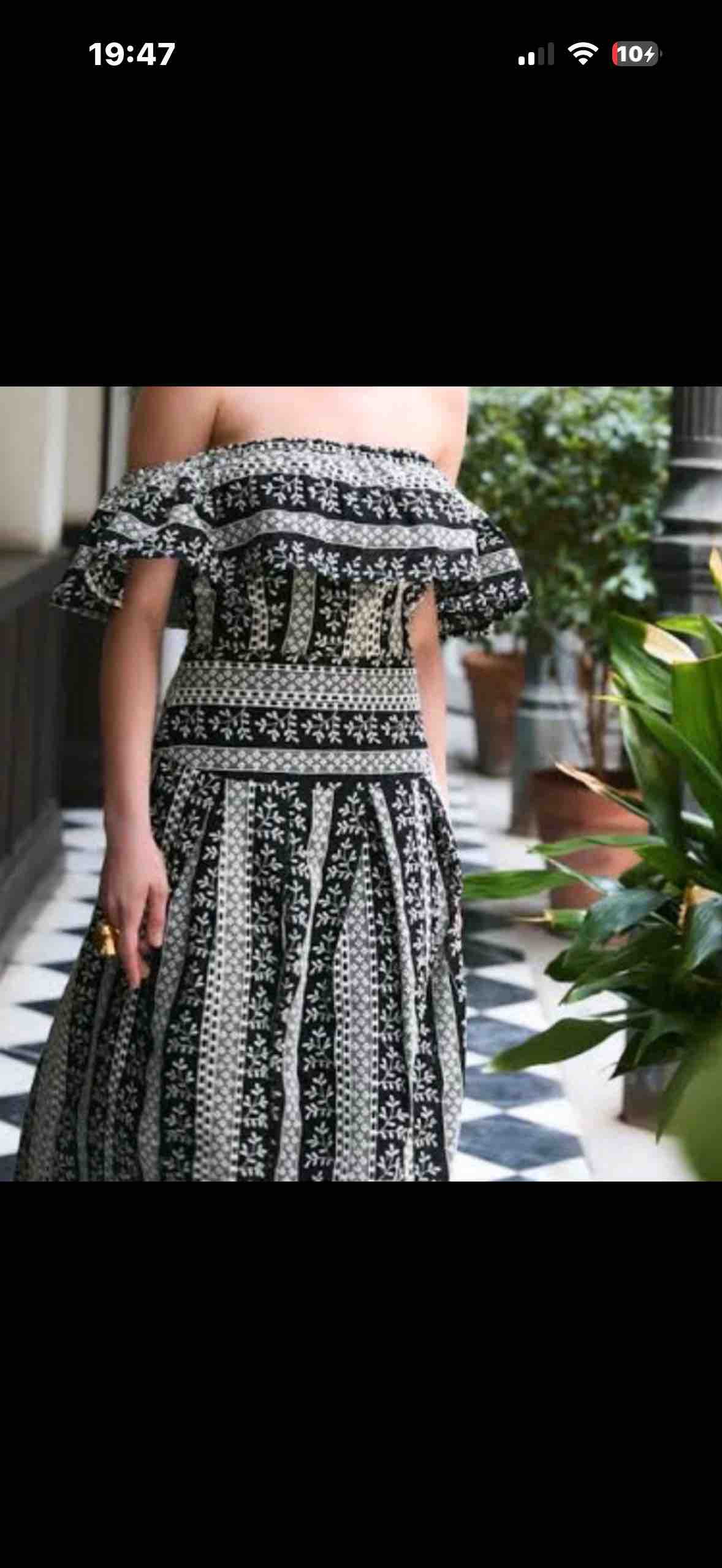 Conjunto top y falda ideal ambos talla M Sophie and Lucie — foto 1 de 2