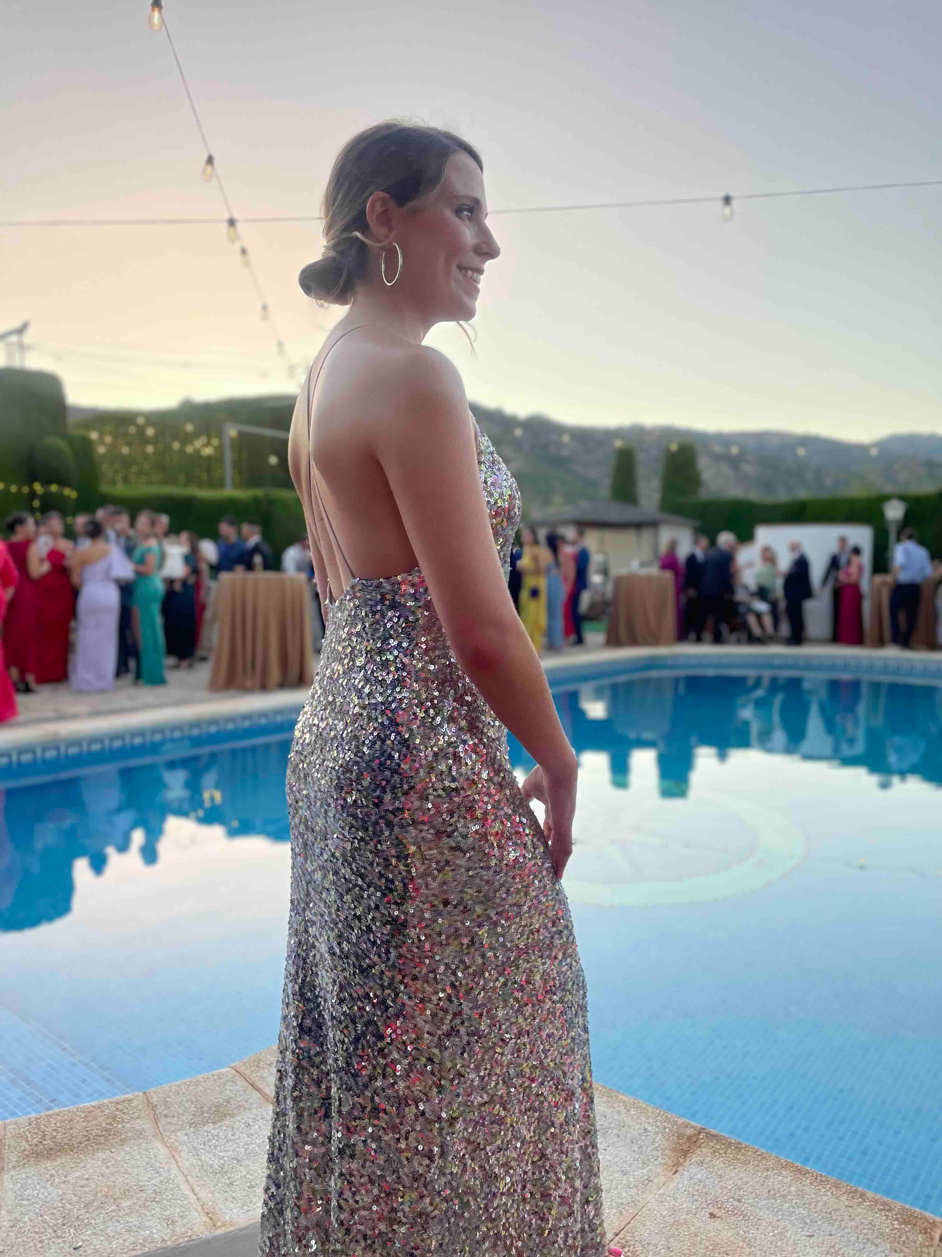 Vestido lentejuelas Zara — foto 2 de 3