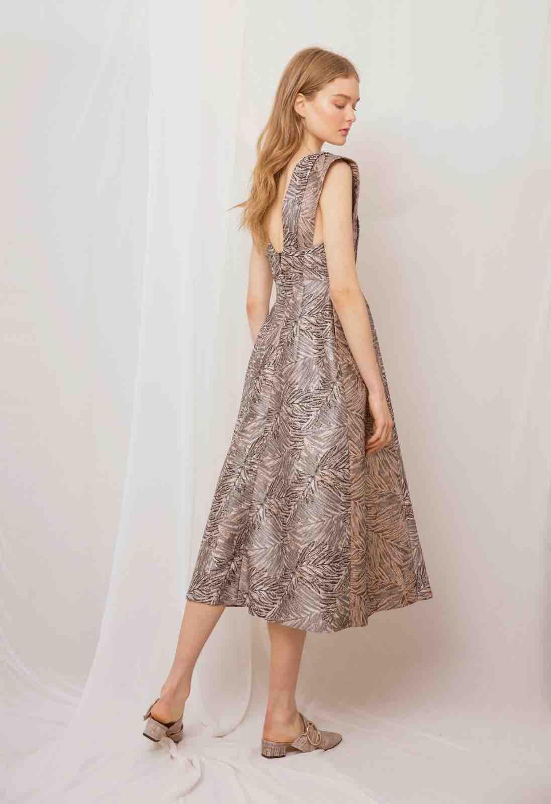 Vestido jaquard ANHET — foto 2 de 3