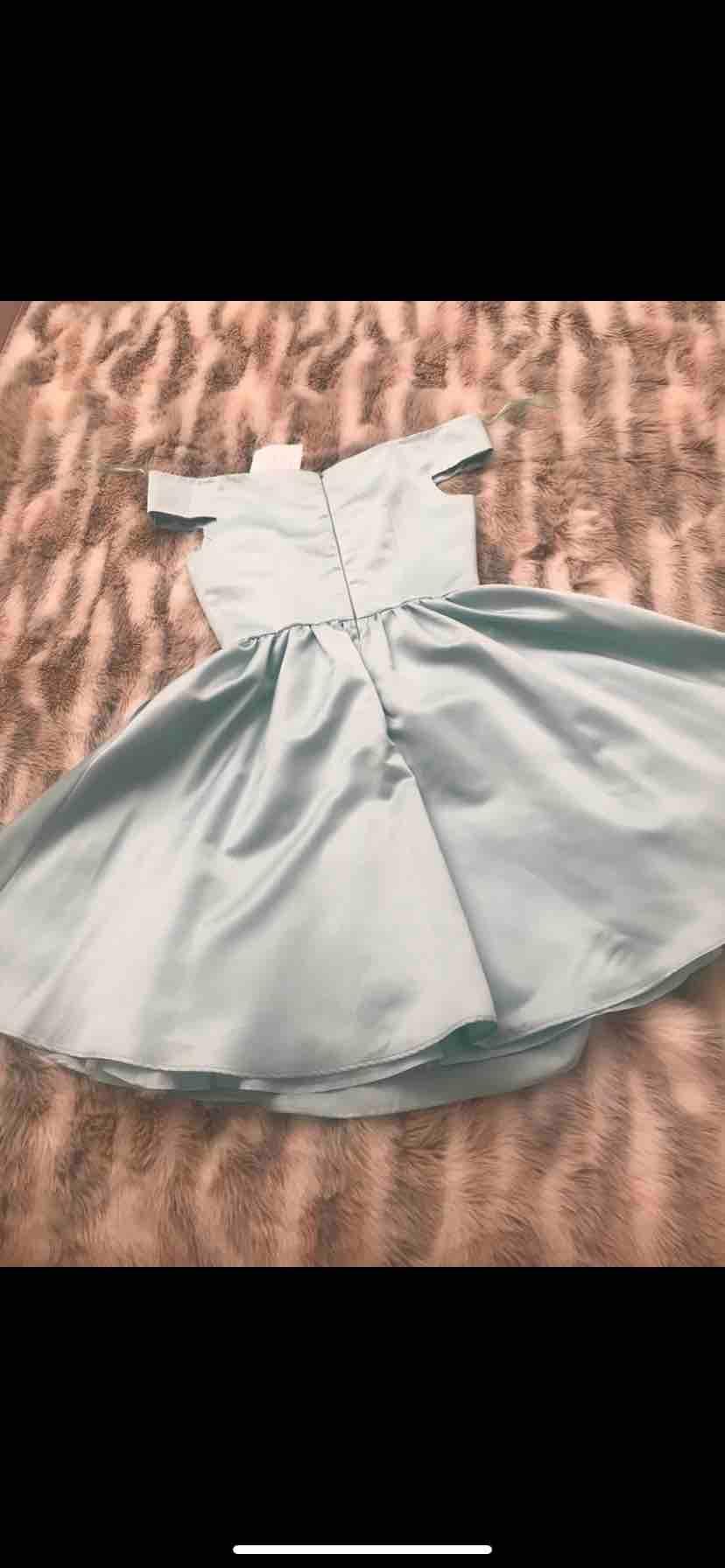 Vestido ceremonia aguamarina Coosy — foto 2 de 3