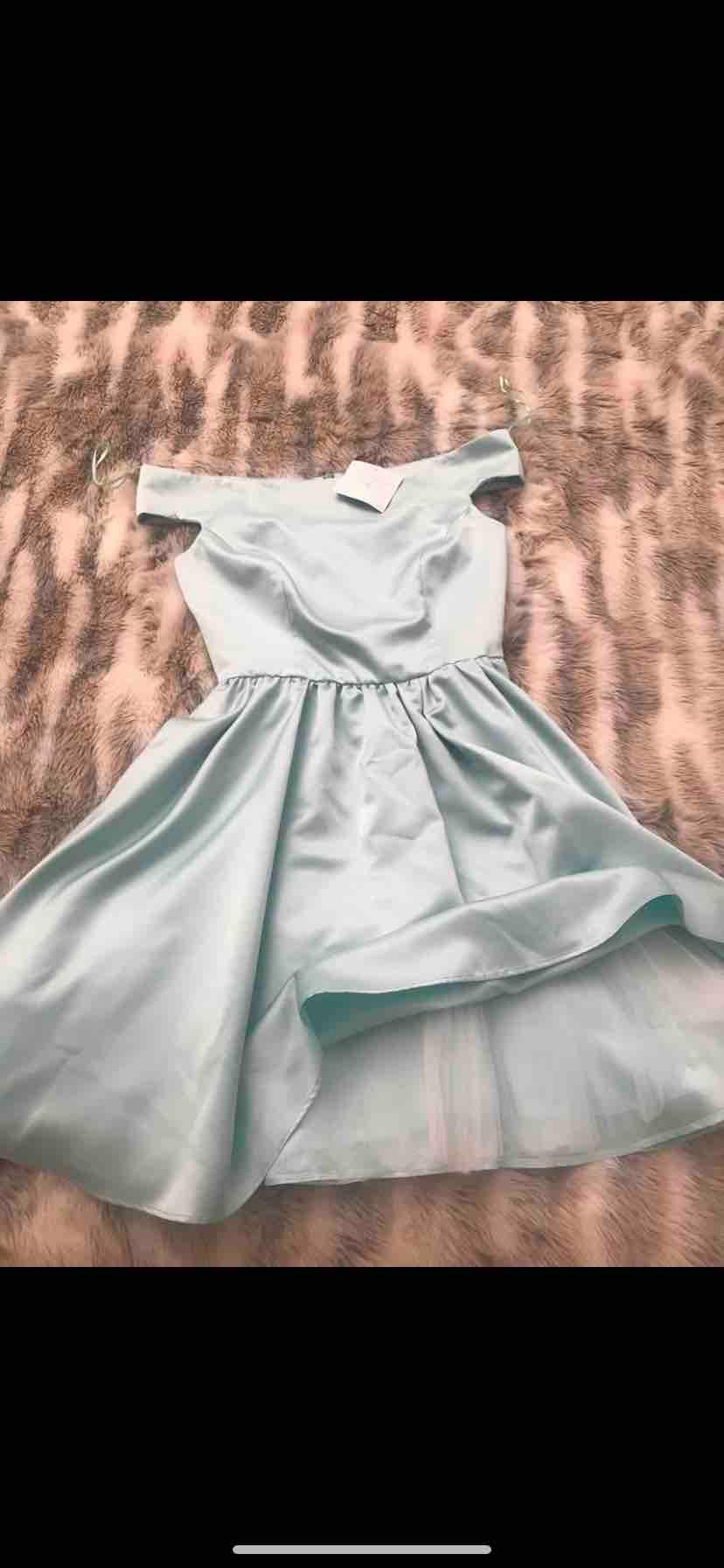 Vestido ceremonia aguamarina Coosy — foto 1 de 3