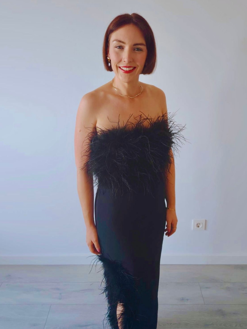 Vestido midi bandeau Karen Millen — foto 3 de 5
