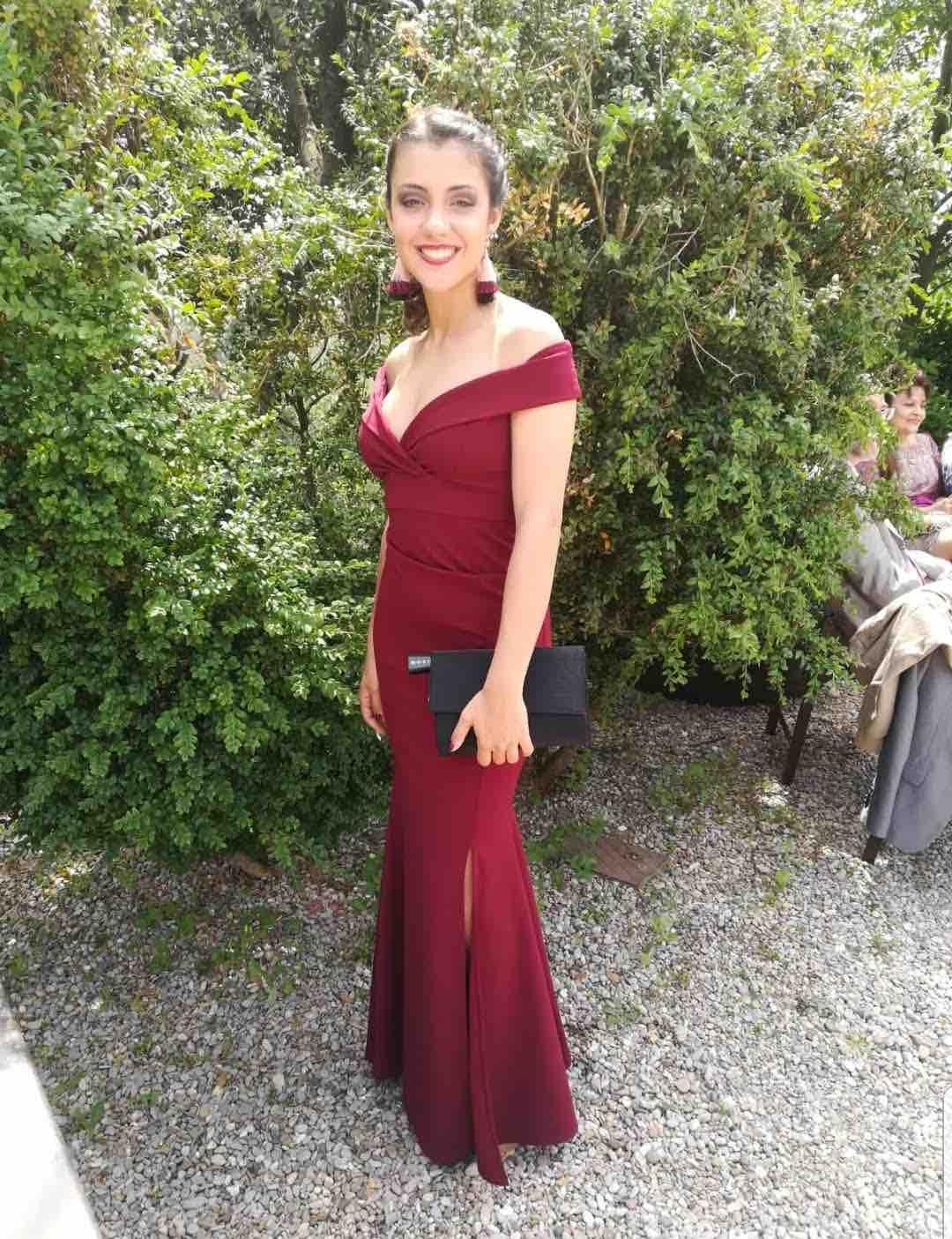 Vestido invitada Rocio Osorno