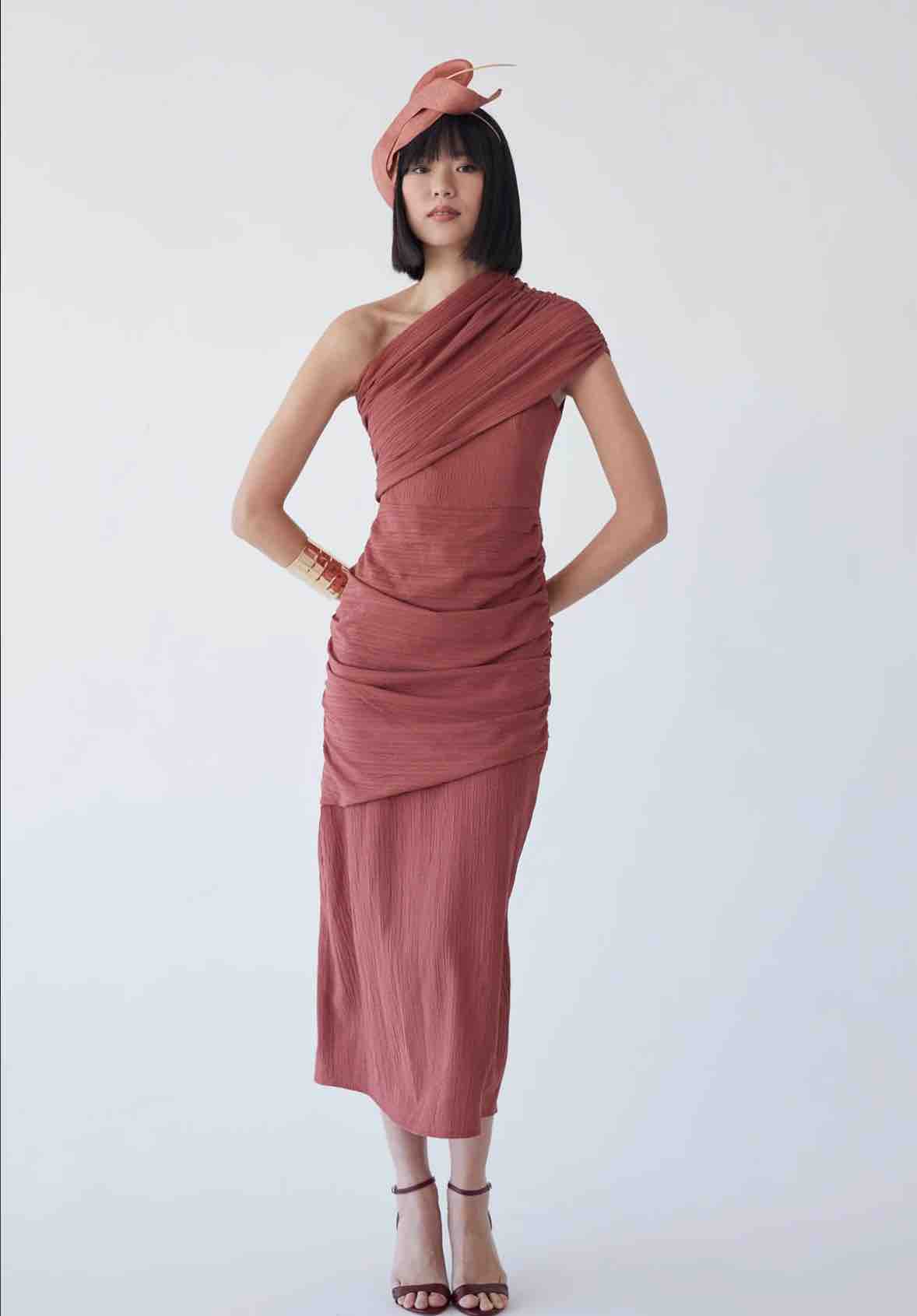 Vestido drapeado coosy — foto 5 de 5