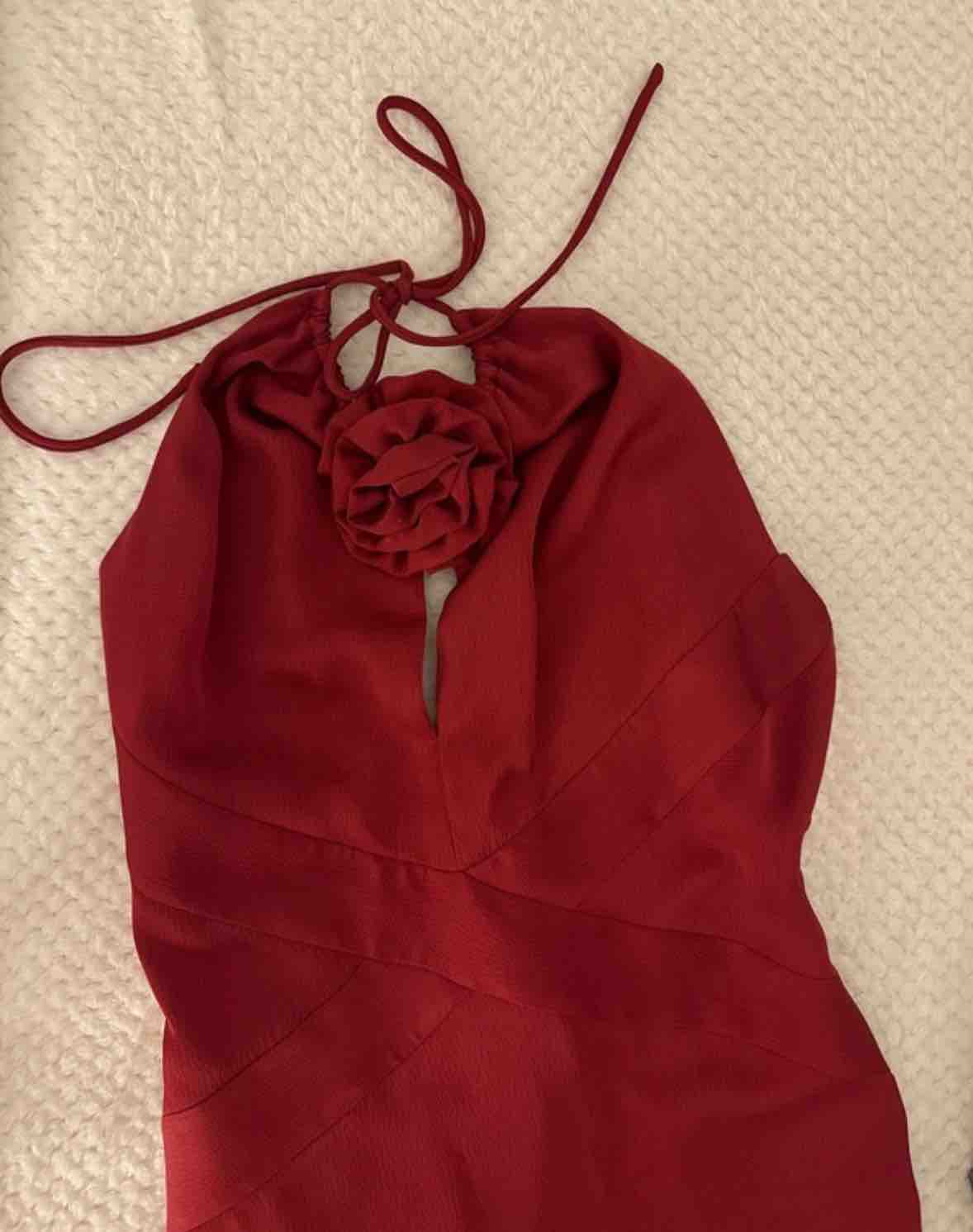 Vestido burdeos Lady Pipa — foto 3 de 4