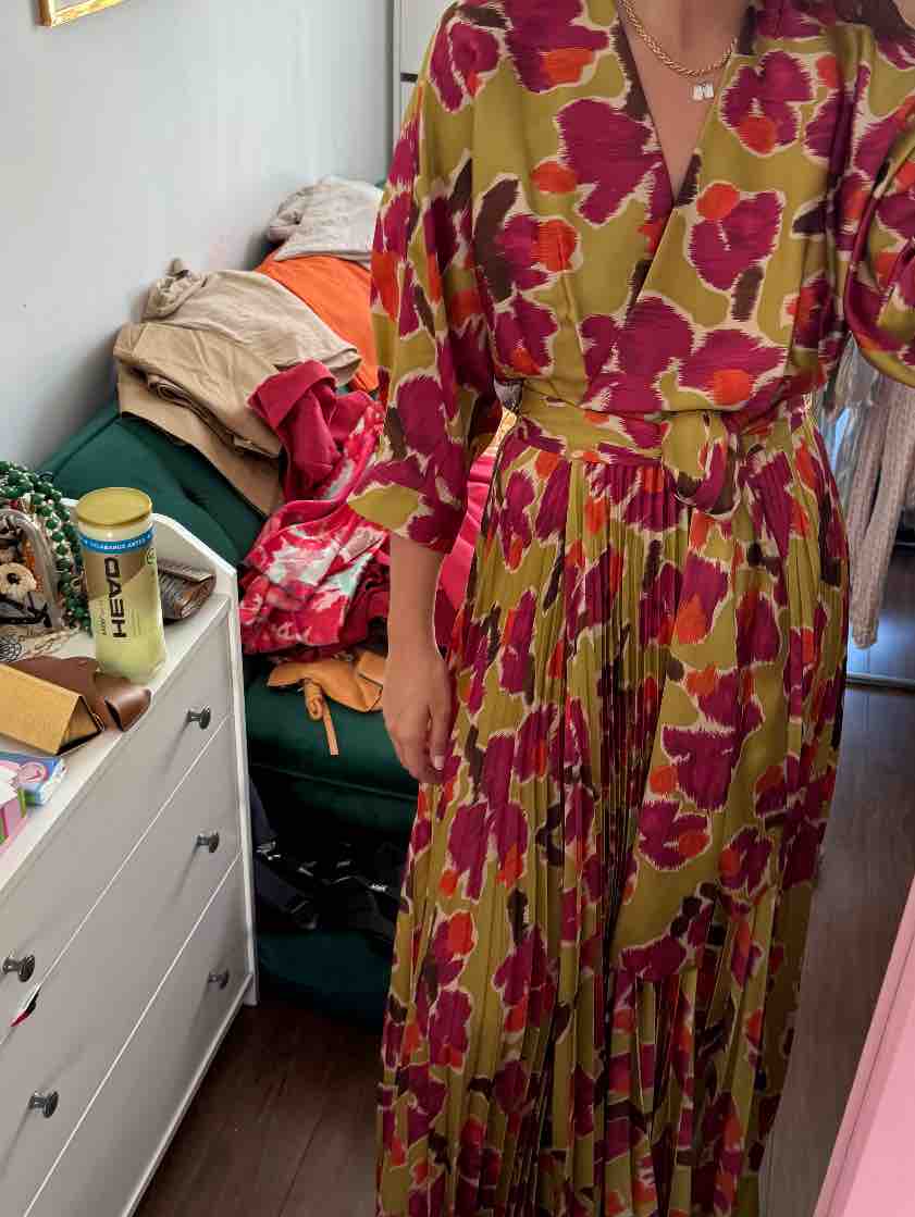 Vestido floral Purificación García. — foto 4 de 4