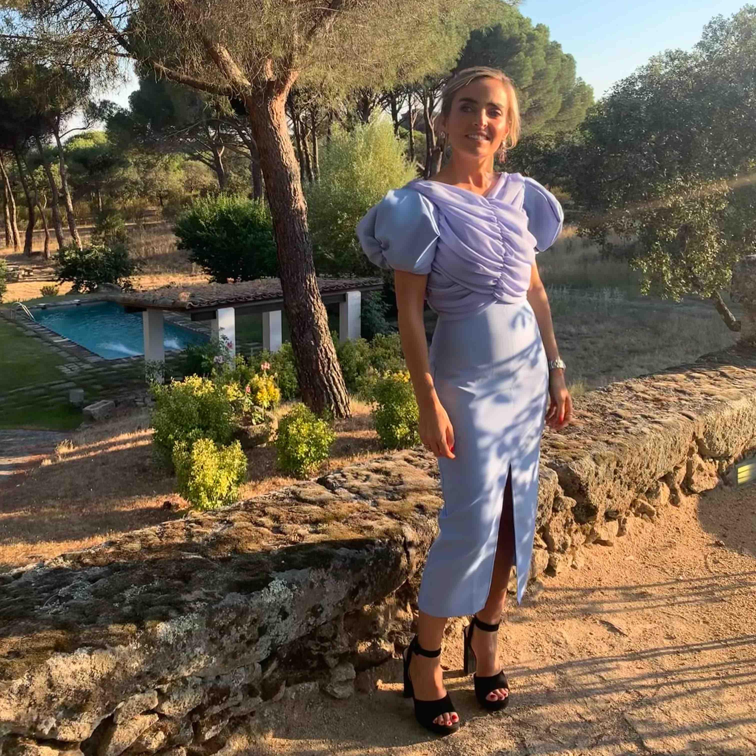 Vestido azul Dew & Corch — foto 1 de 3