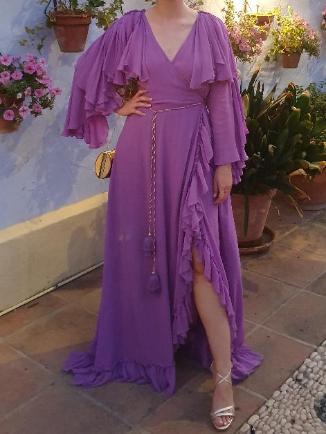 Vestido estilo griego con volantes Diamond for Eden — foto 1 de 5