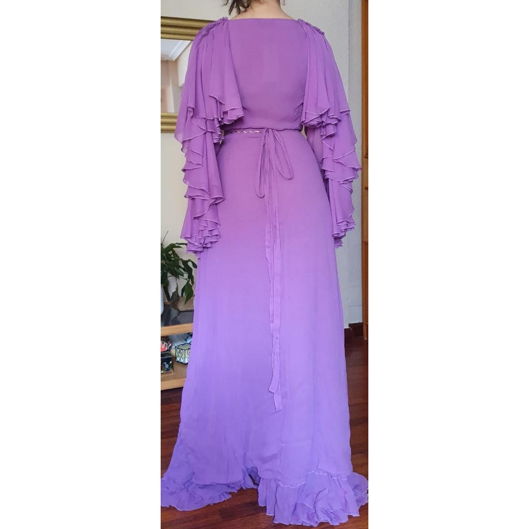 Vestido estilo griego con volantes Diamond for Eden — foto 2 de 5