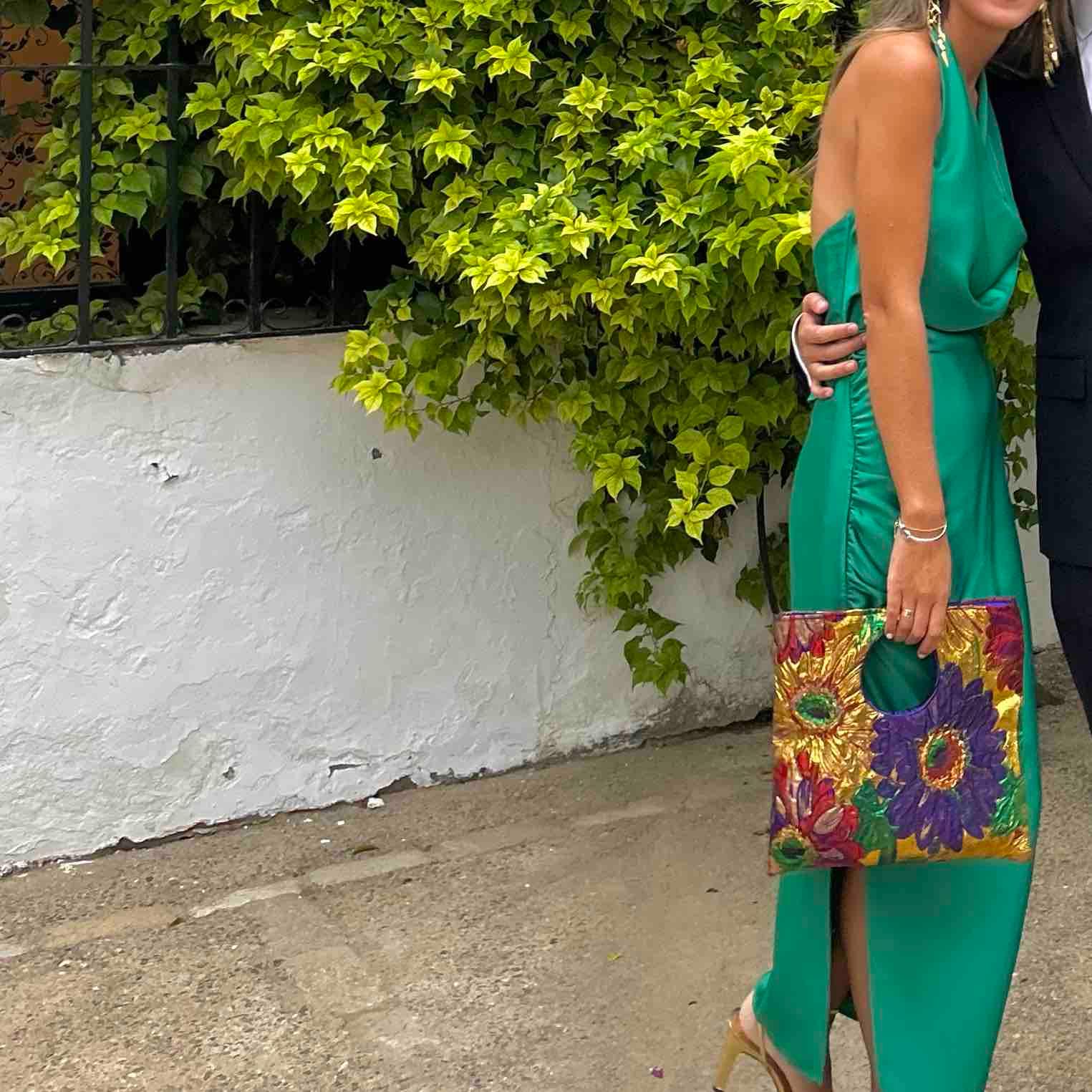 Vestido verde fiesta Cardié — foto 3 de 3