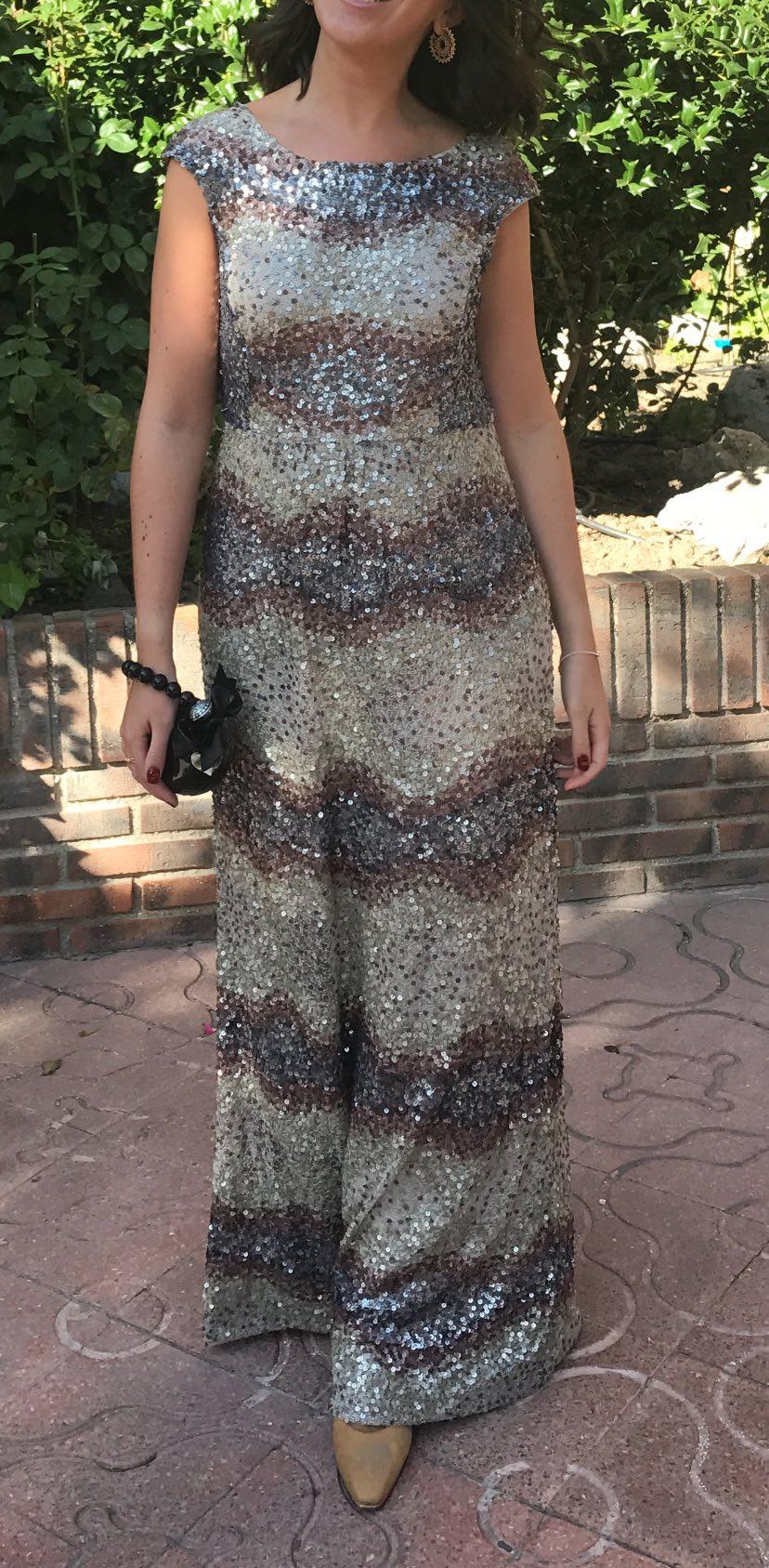 Vestido largo de lentejuelas Hoss Intropia — foto 2 de 3