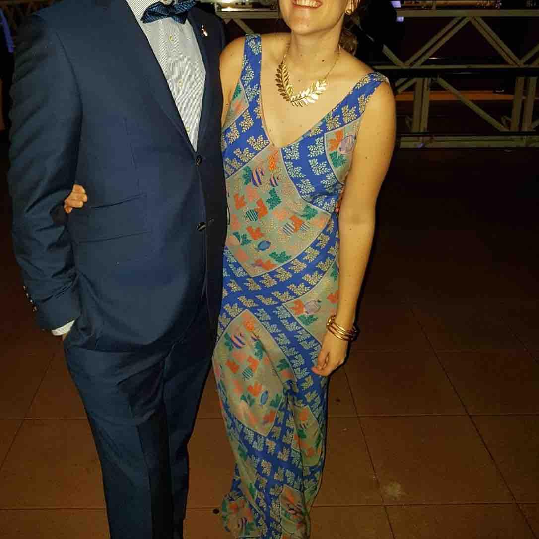 Vesitdo boda tarde Ailanto — foto 1 de 6