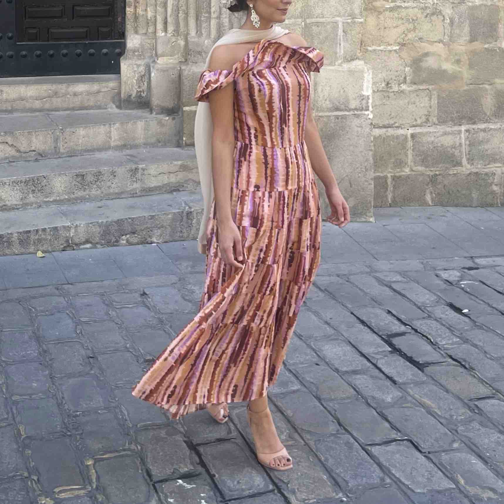 Vestido tonos rosas pedro del hierro — foto 2 de 3