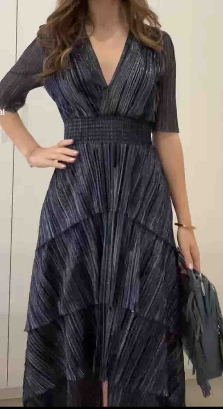 Vestido Azul Maje — foto 3 de 4