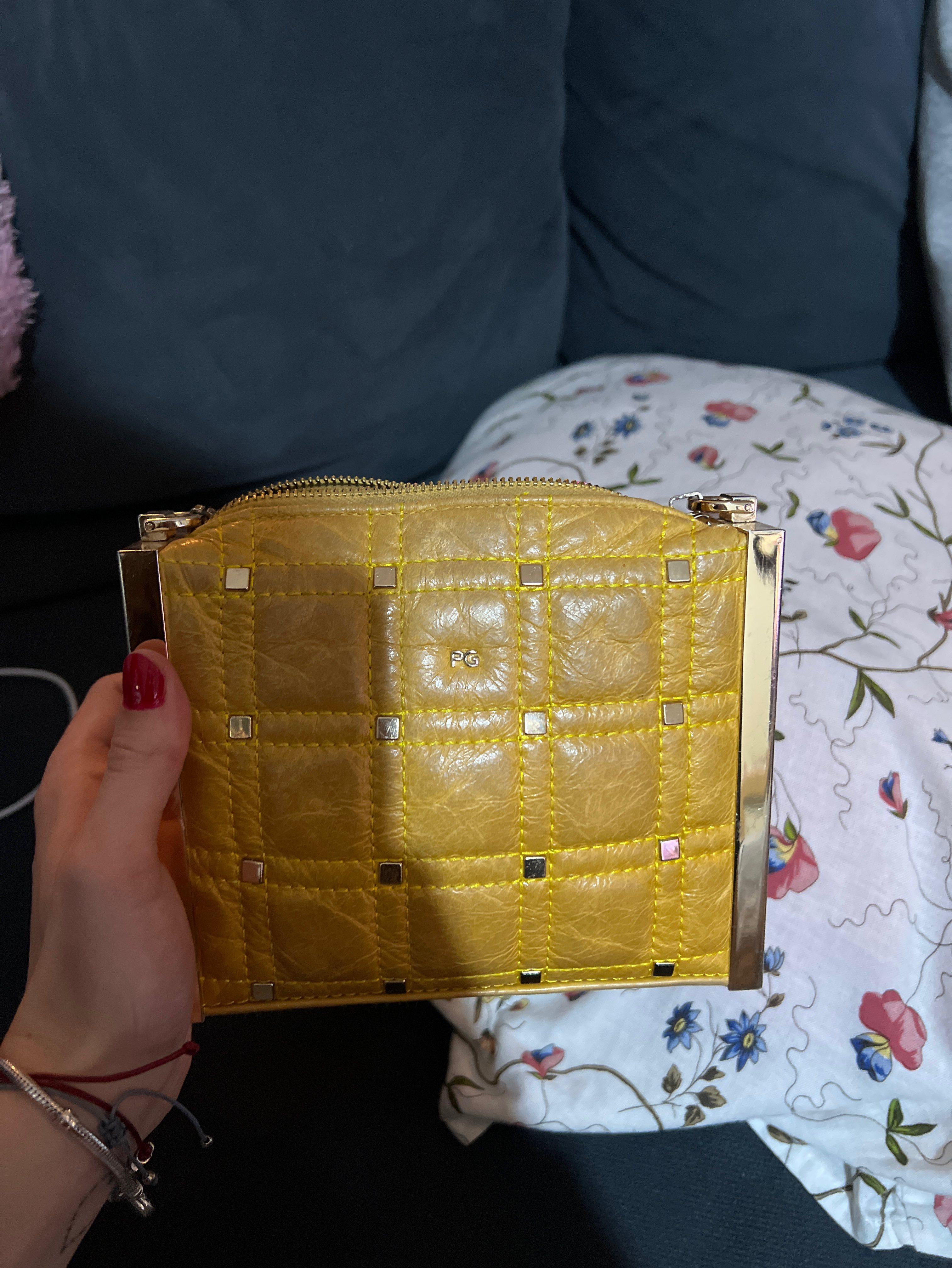 Bolso piel mostaza de Purificación Garcia — foto 1 de 6