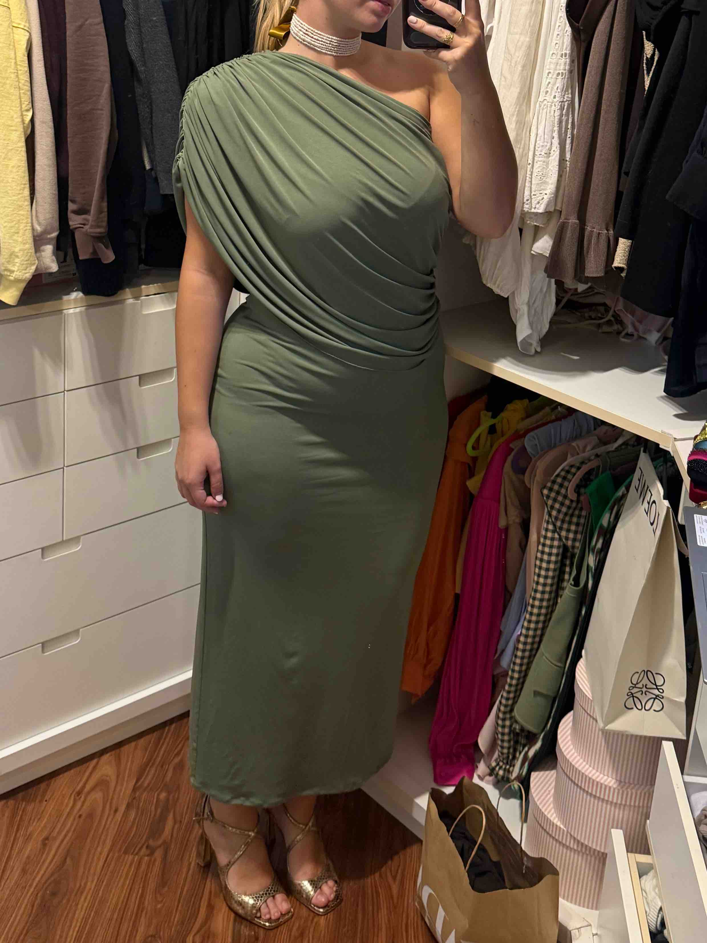 Vestido Verde Victoria Victoria Coleccion — foto 1 de 6