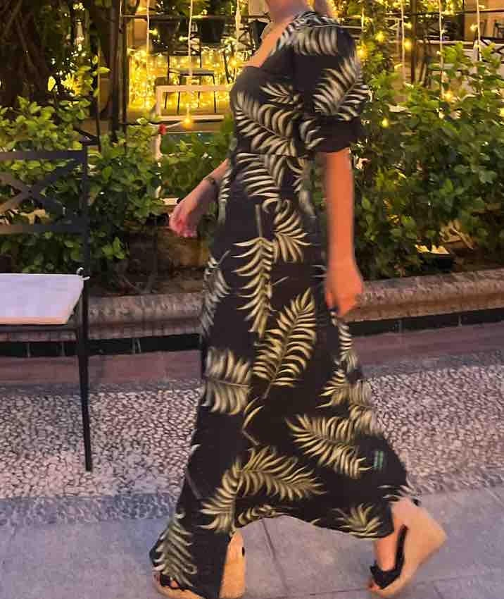 Vestido coosy palmeras invitada, feria… — foto 3 de 3