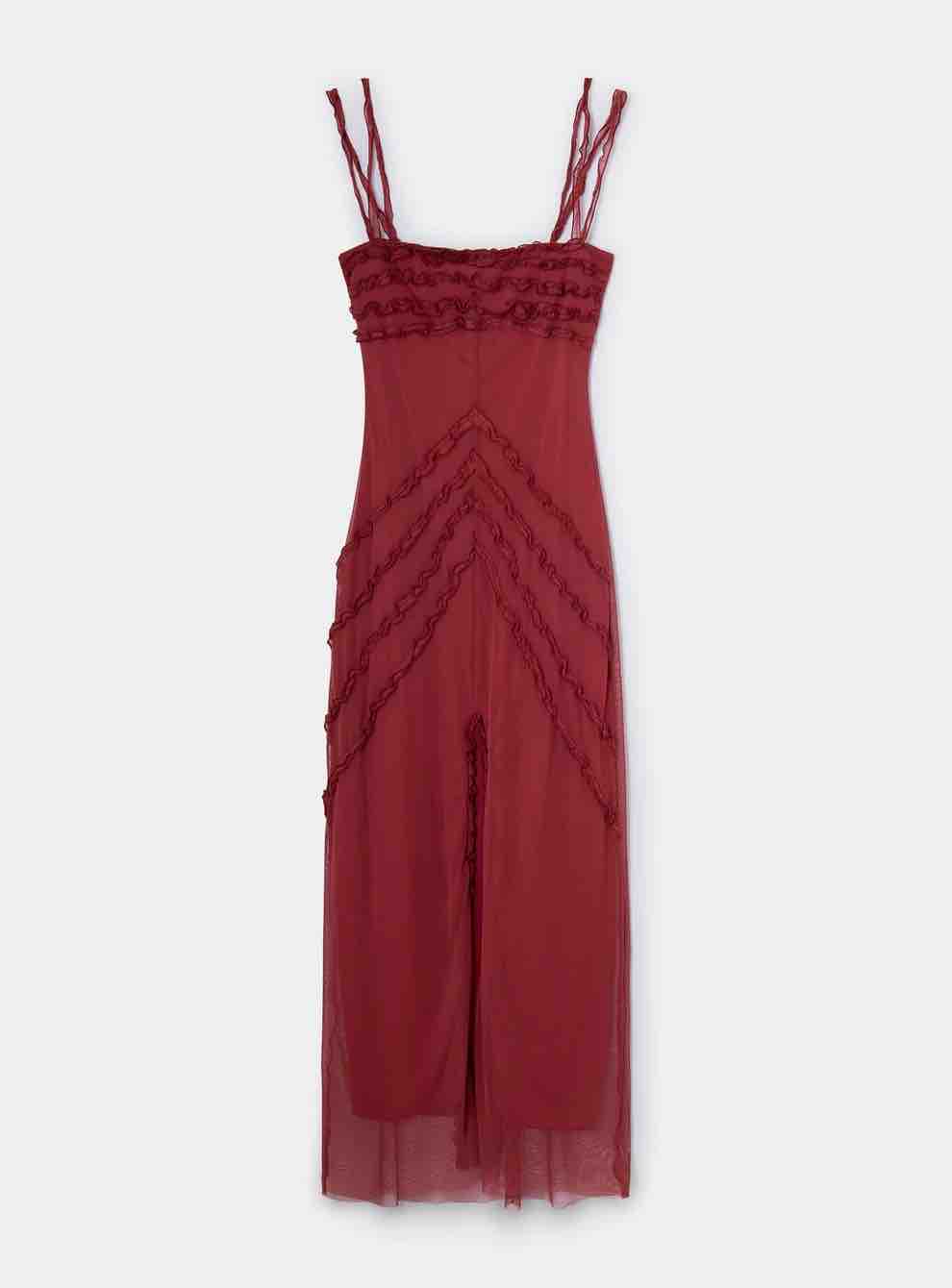 Vestido Laagam Rojo — foto 2 de 6