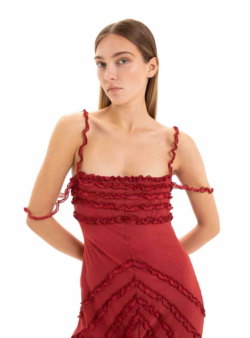 Vestido Laagam Rojo — foto 3 de 6