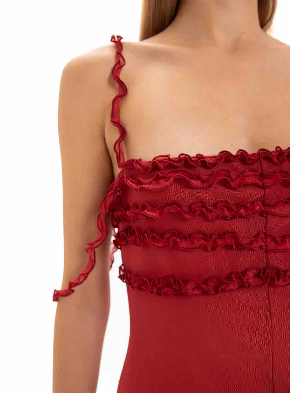 Vestido Laagam Rojo — foto 4 de 6