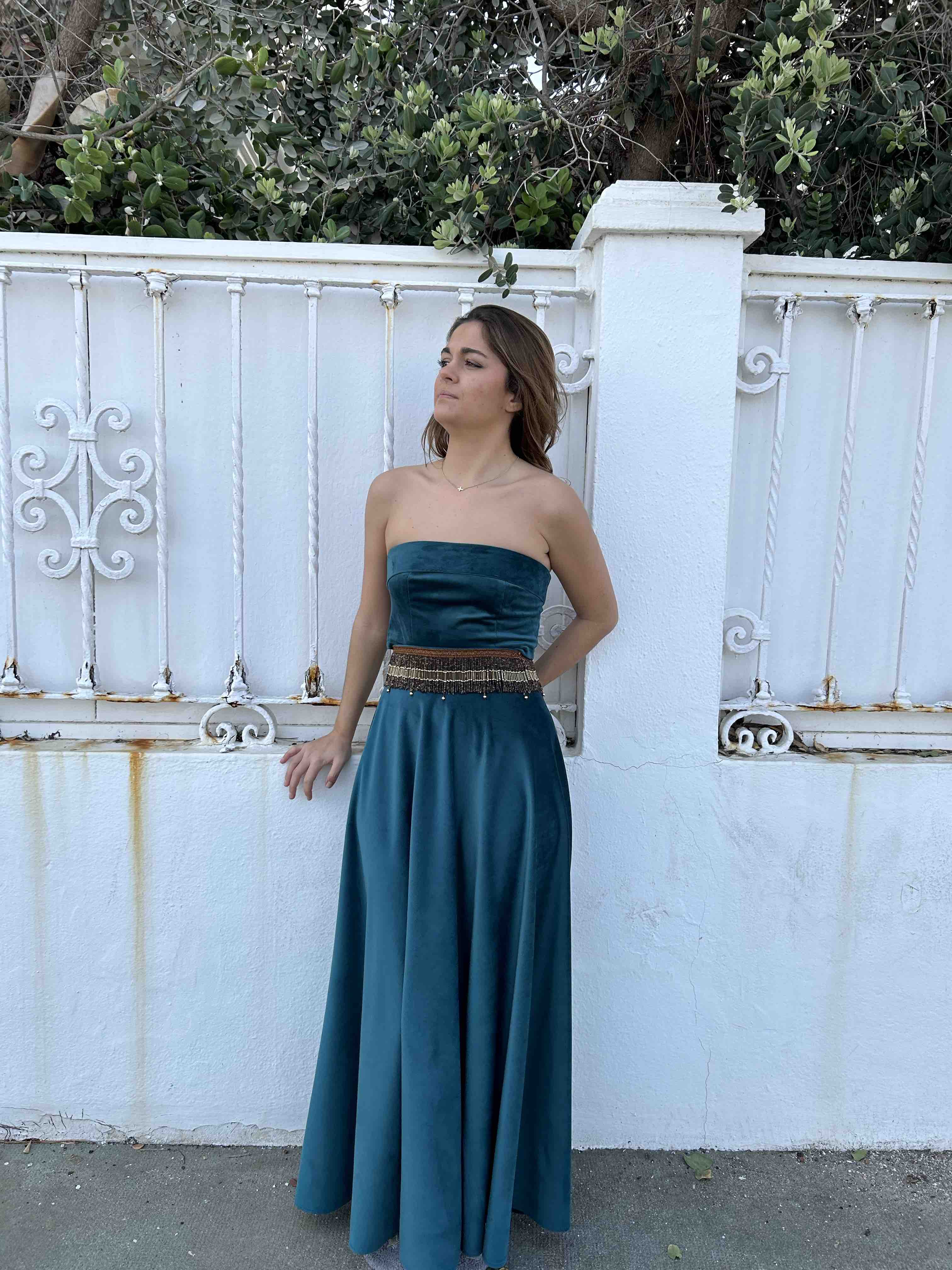 Vestido invitada terciopelo By Silda — foto 3 de 3