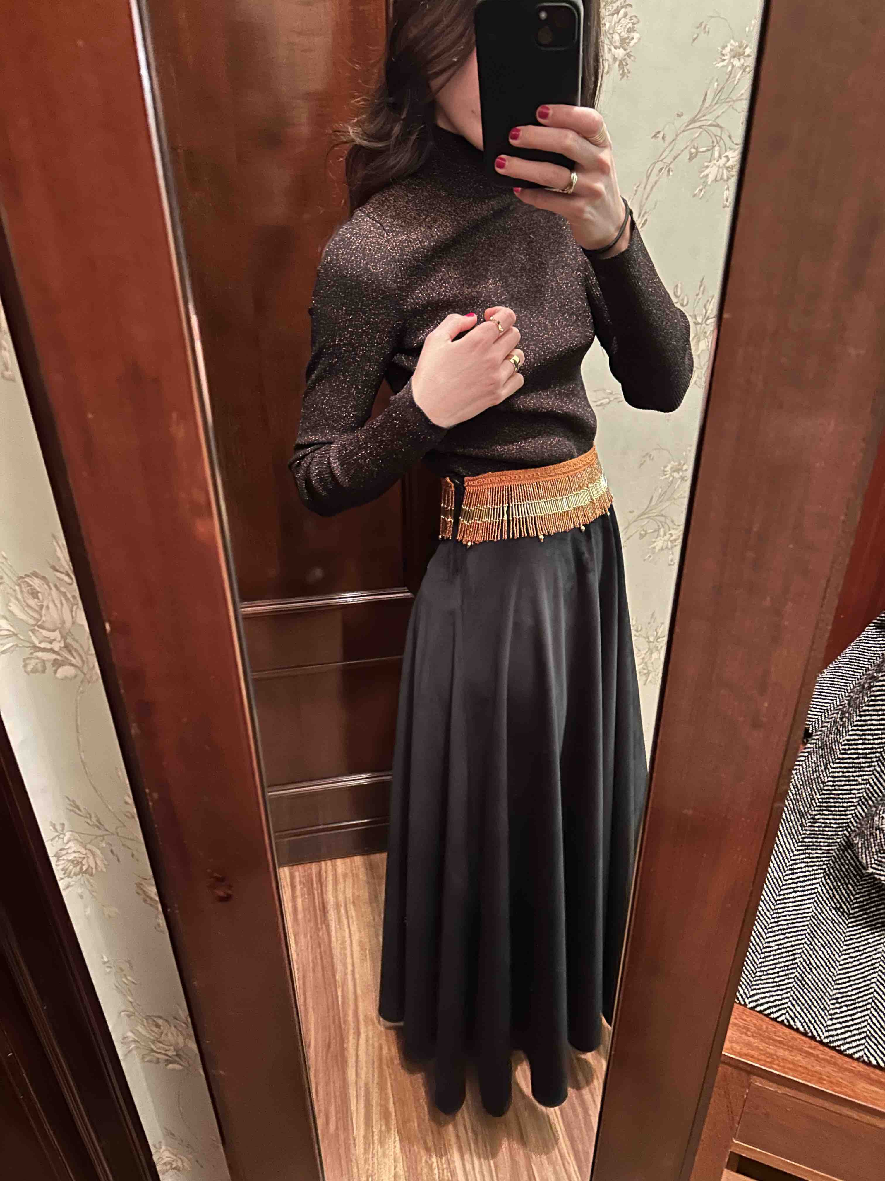Conjunto invitada terciopelo y pedrería By Silda — foto 4 de 4