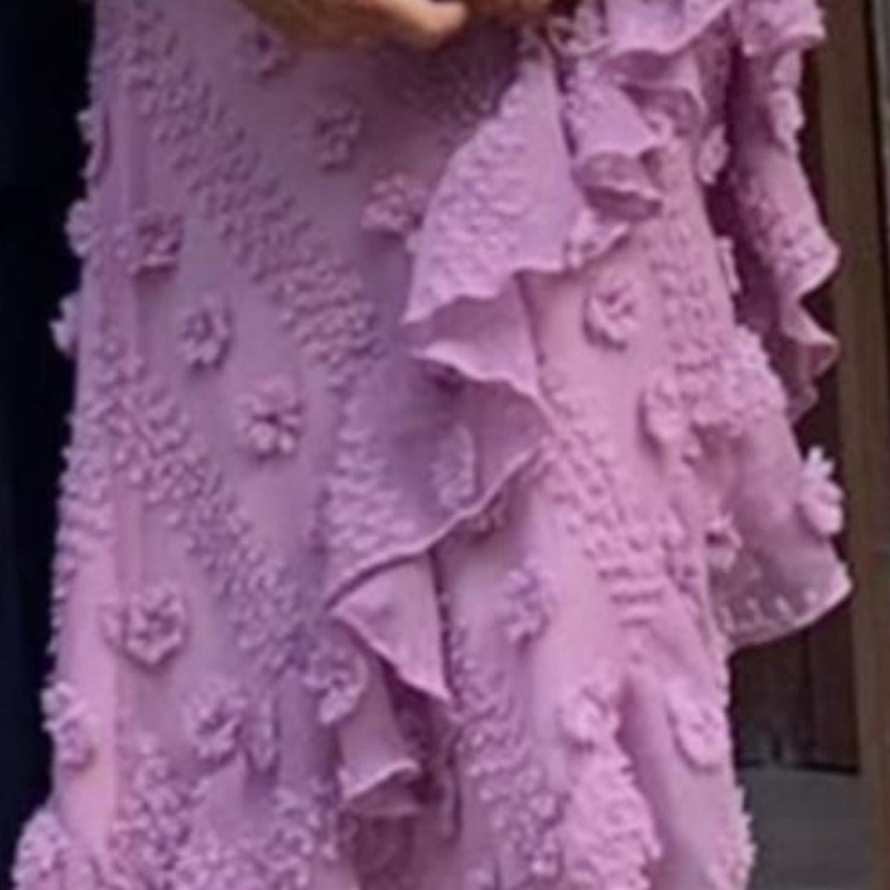 falda fiesta color malva Coosy — foto 1 de 2