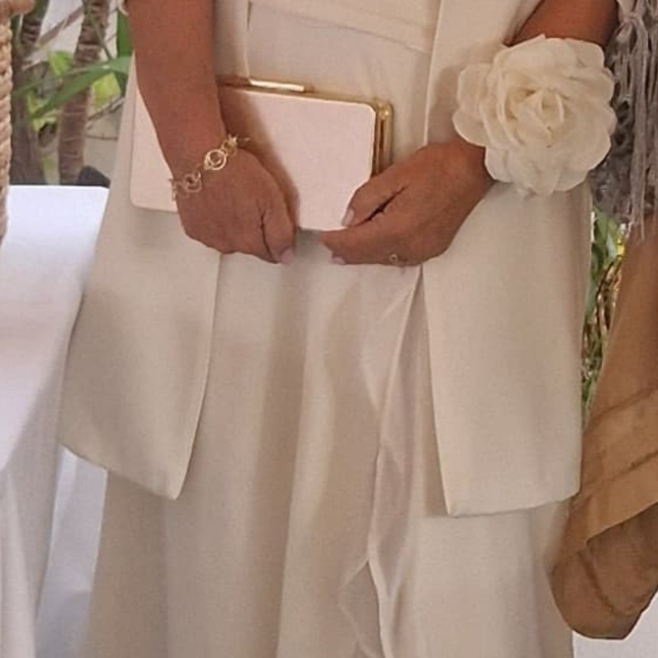 vestido blanco roto Cardié — foto 3 de 3