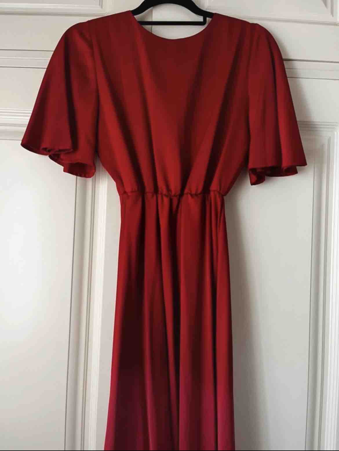 Vestido largo de Invitada satén The Are — foto 4 de 4